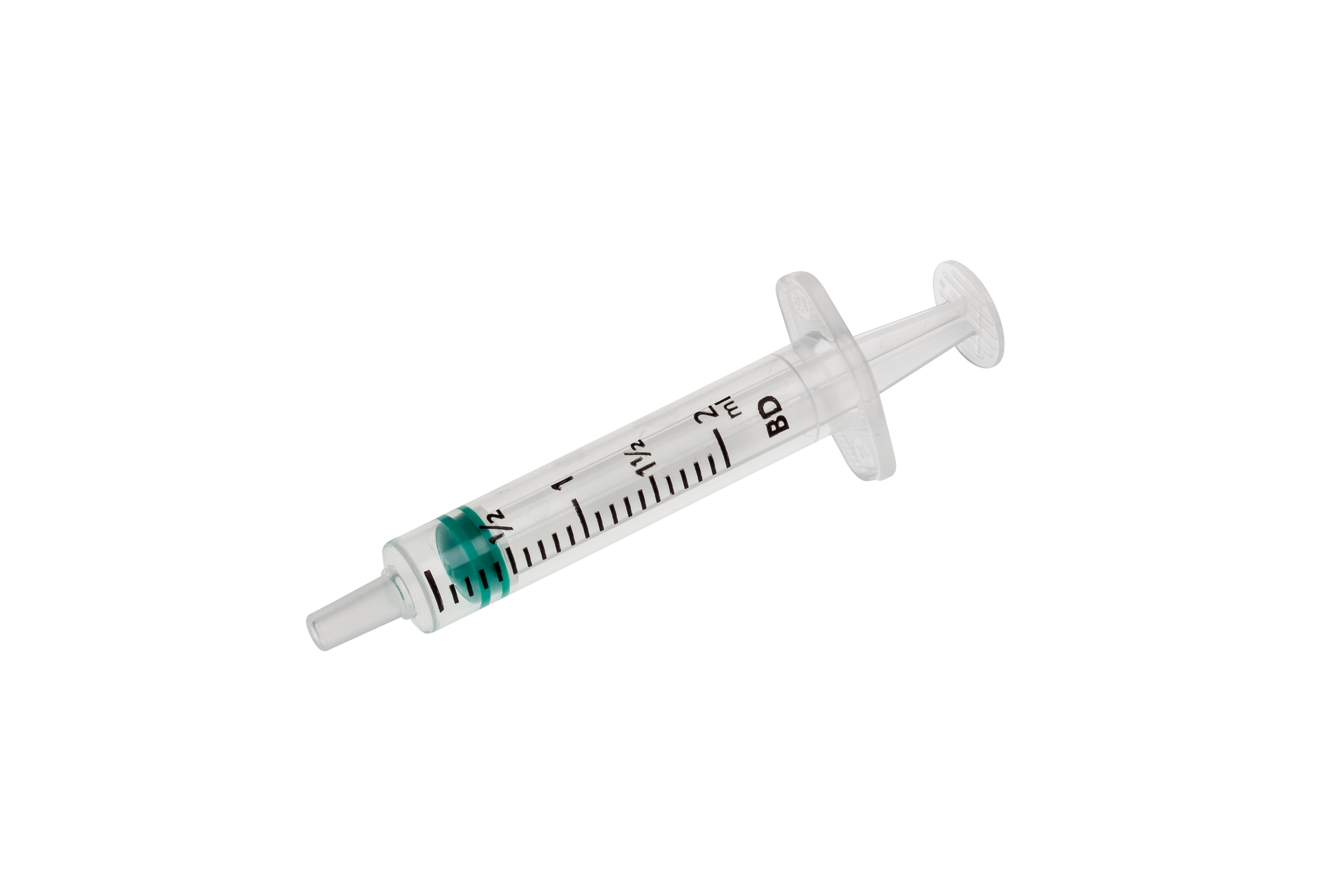 Emerald, 3cc, Syringe, 2 ml, Luer/centric, 100/pk