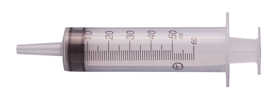 #Terumo Disposable Syringe, with catheter tip, 60 ml