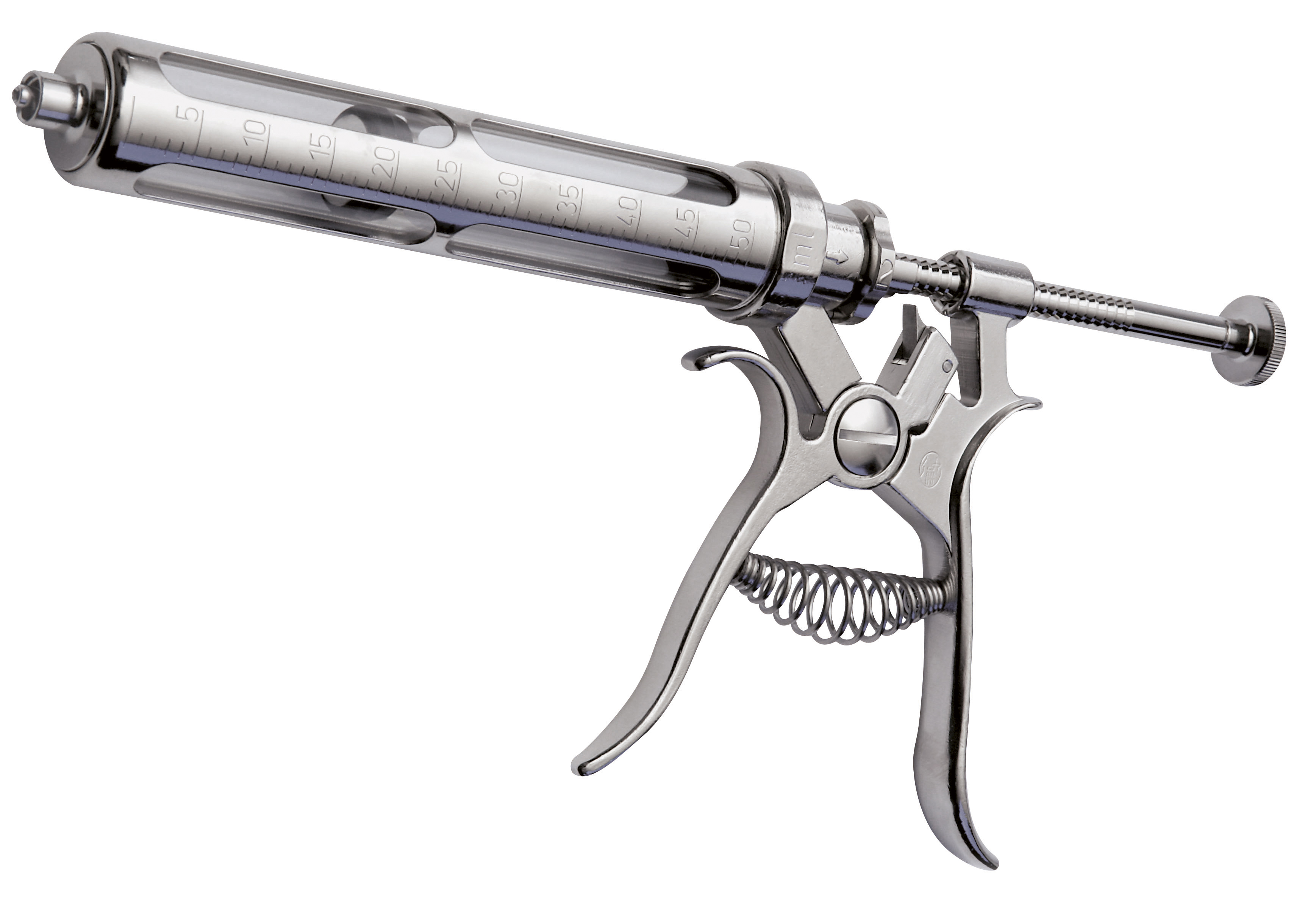 Henke Roux Revolver Syringe, Luer Lock, 50 ml