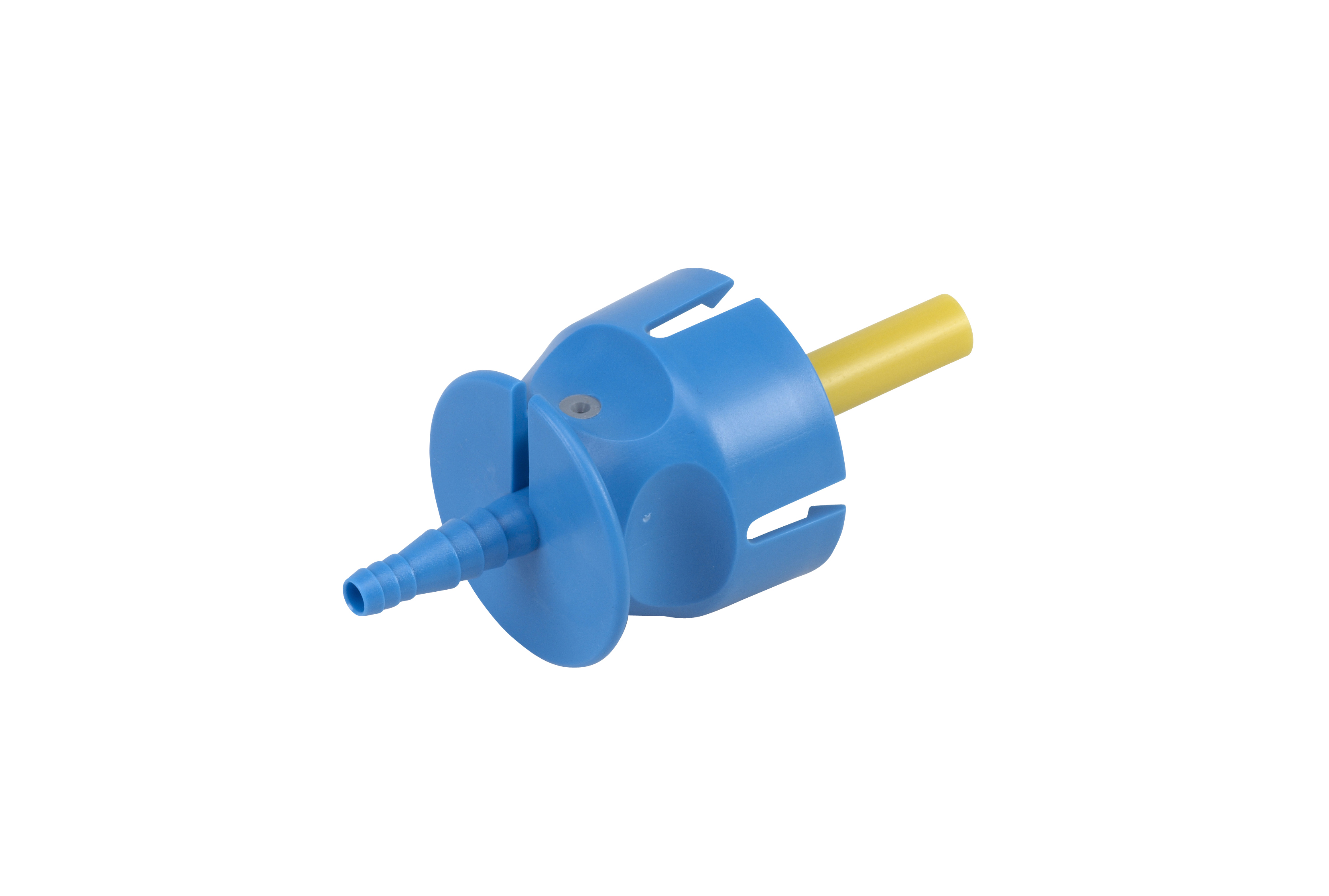 Draw-off Cap, Eco-Matic, blue, 30mm for 250ml and 500ml bottles