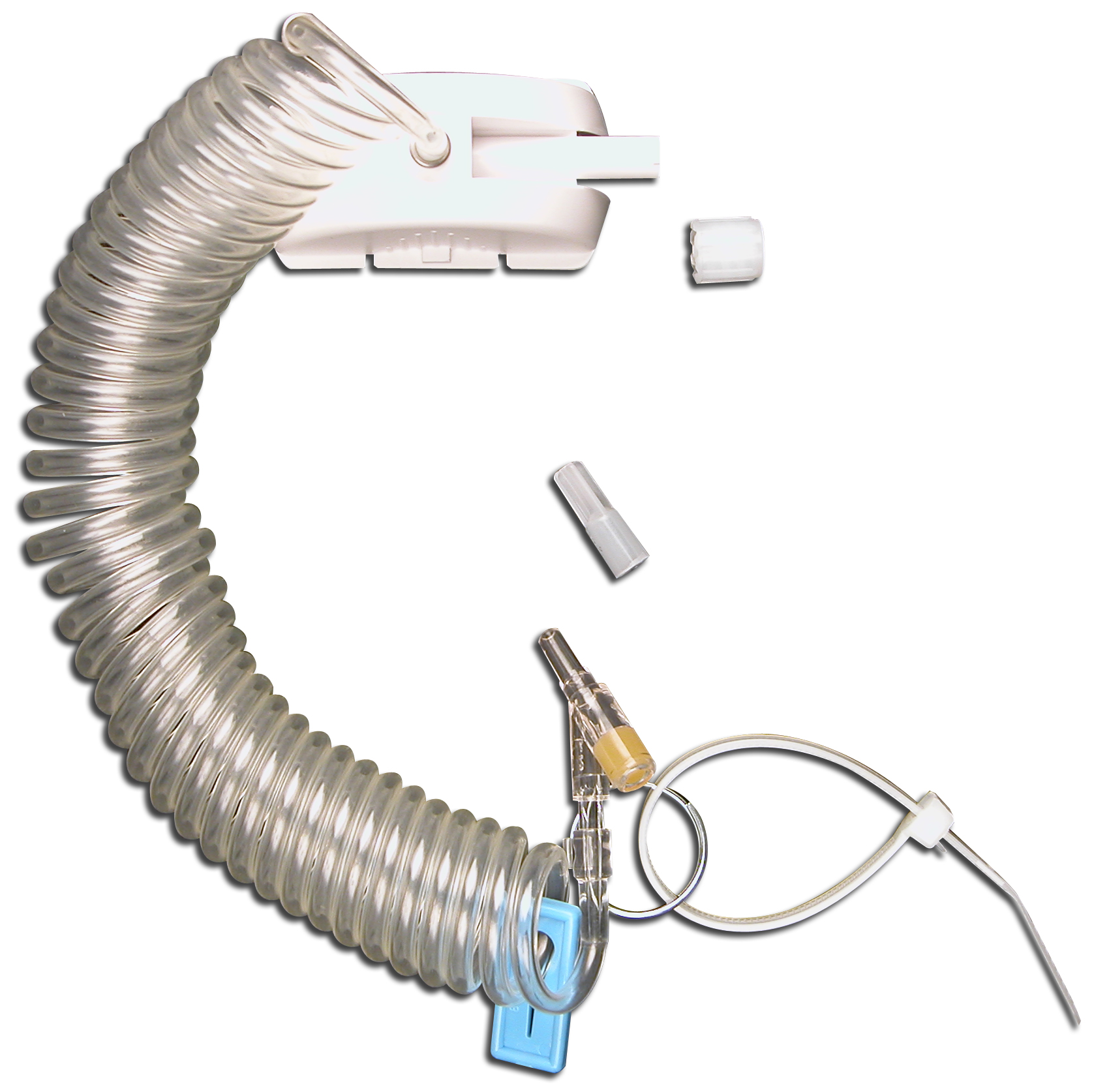 Flex coil Swivel, 5 foot/152 cm, 12/pk