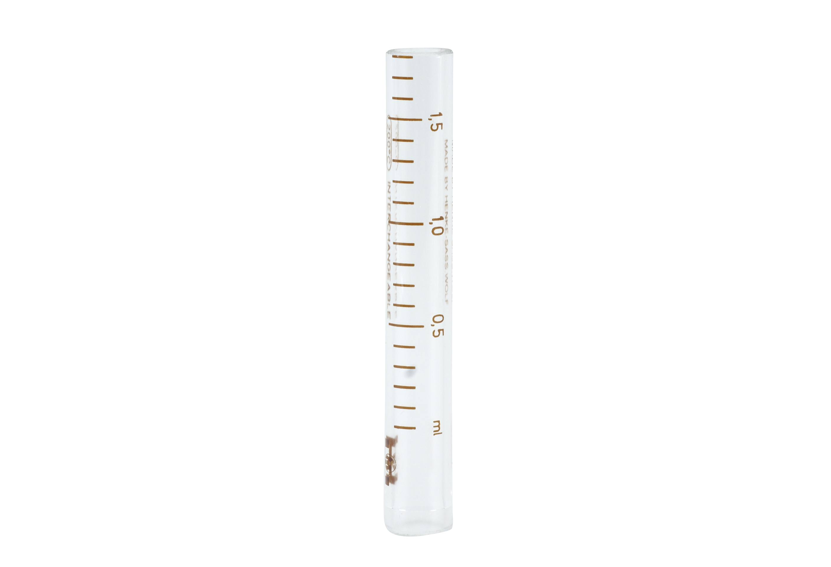 Henke Sass Glass Barrel, 1.8 ml, f/TBC Ject syringe