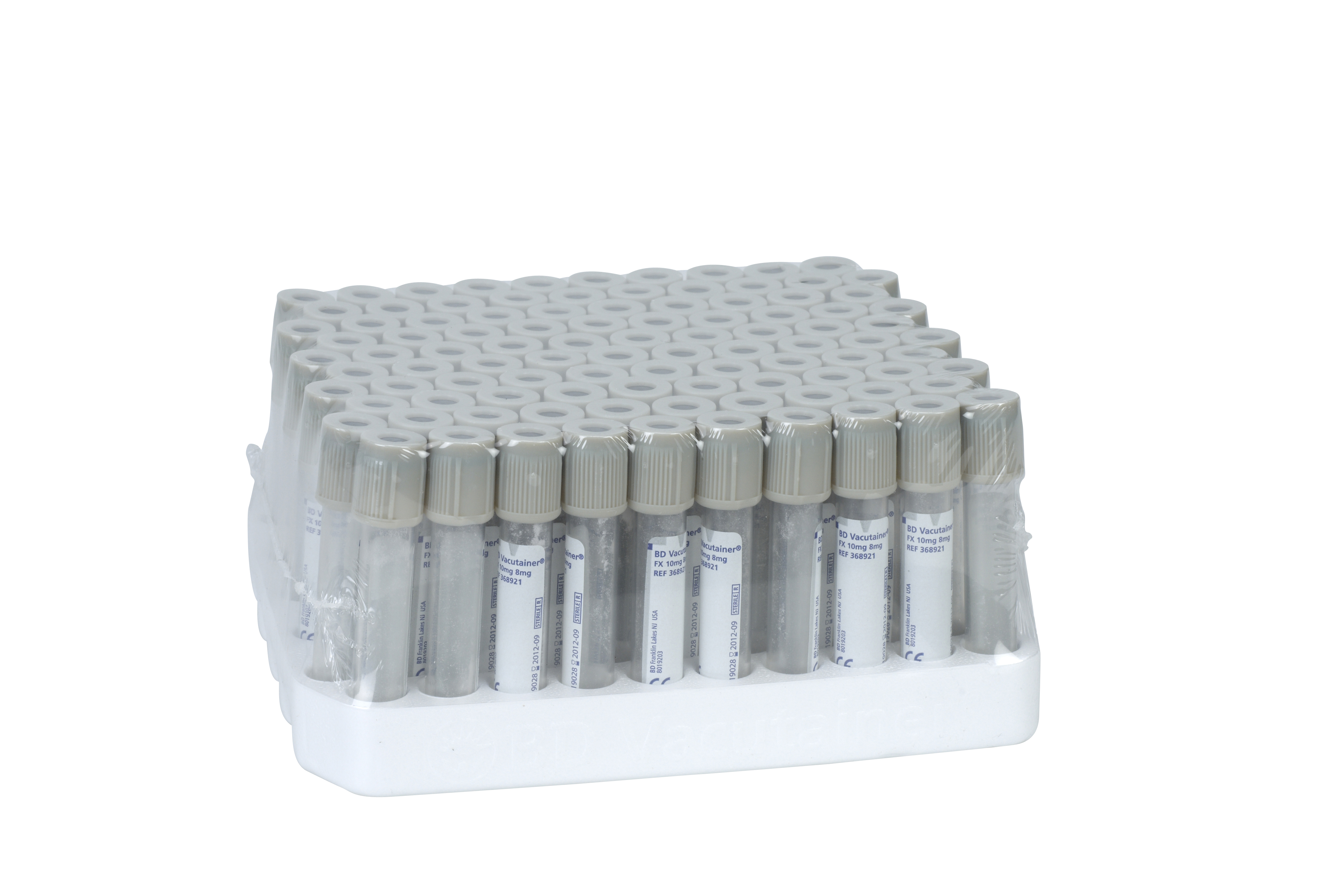 BD Vacutainer, Ox/fl, 4 ml, 100/pk