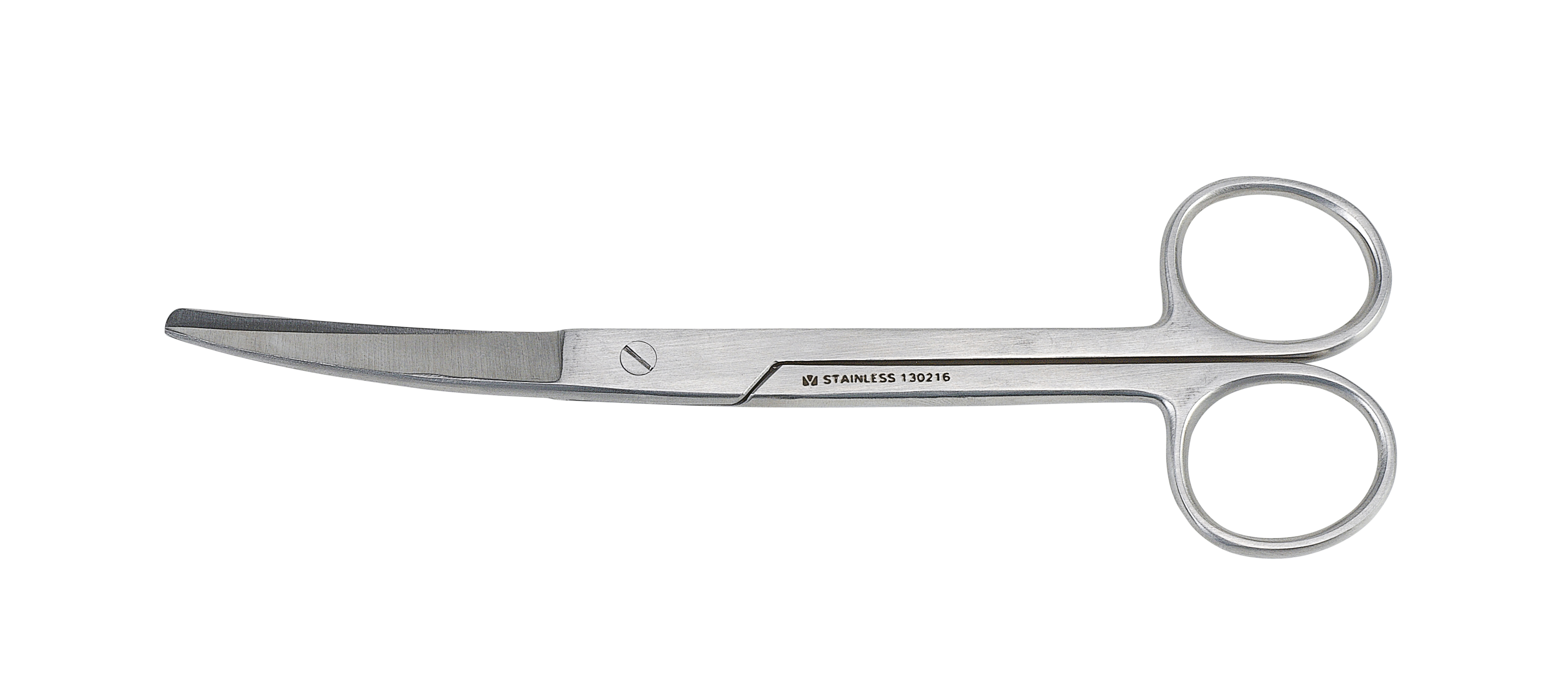 KRUUSE Cooper scissors, curved,  pointed/blunt, 16 cm