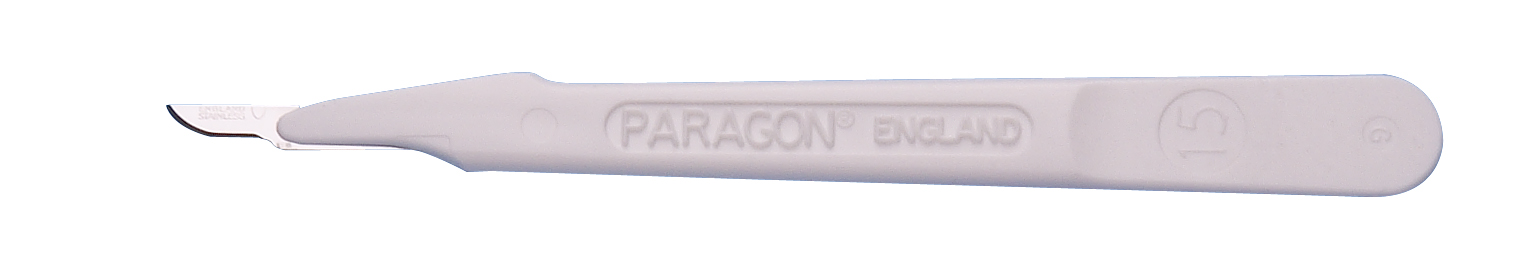 Paragon disposable scalpel no 15, 10/pk