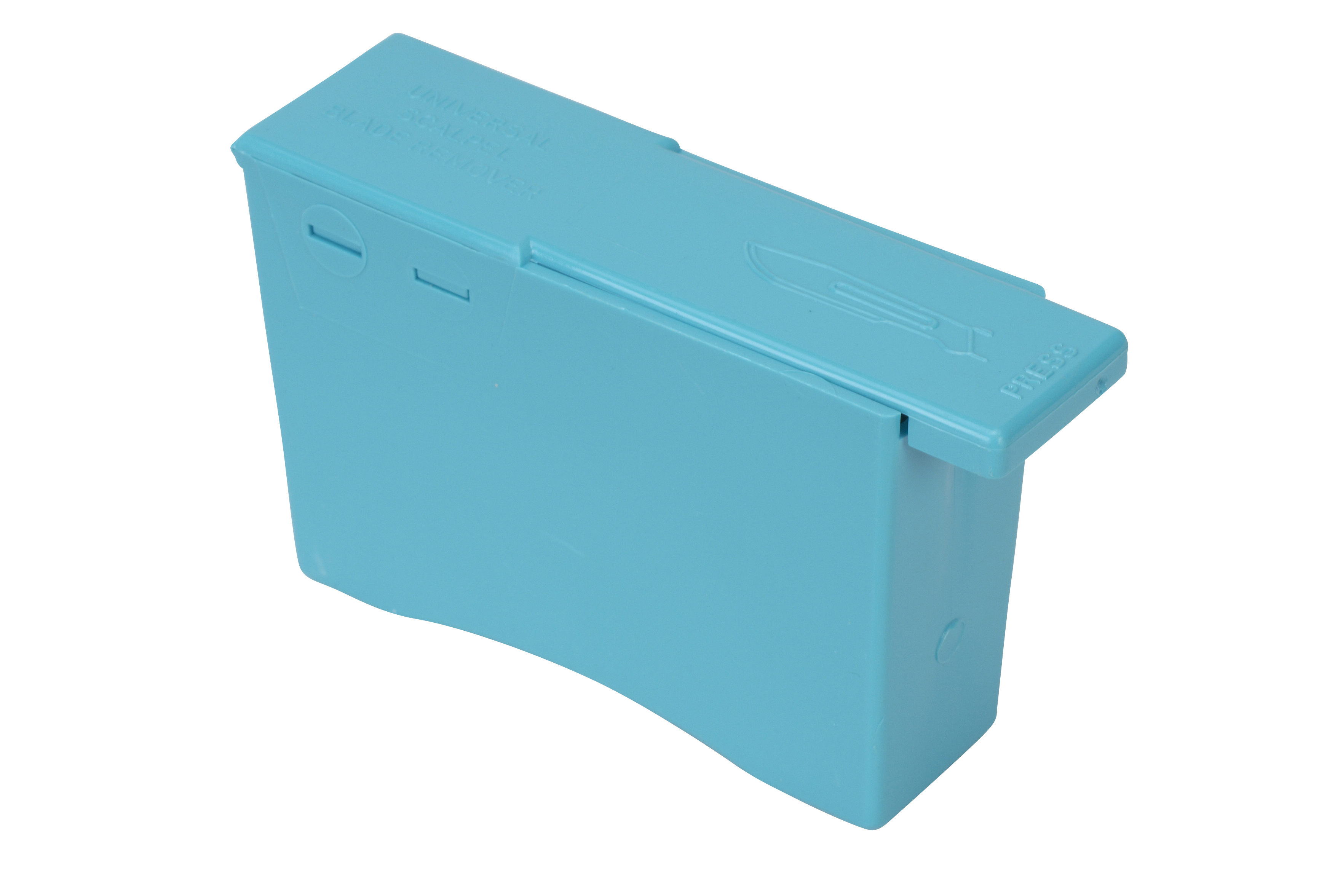 Container f/used scalpel blades, 10/pk