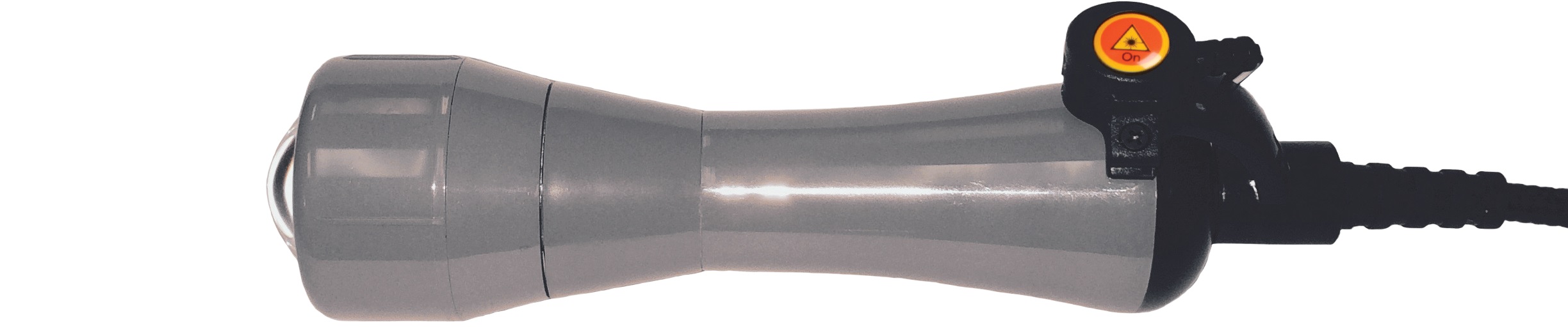 Small massage application ball for Companion therapy laser CTX, grey
