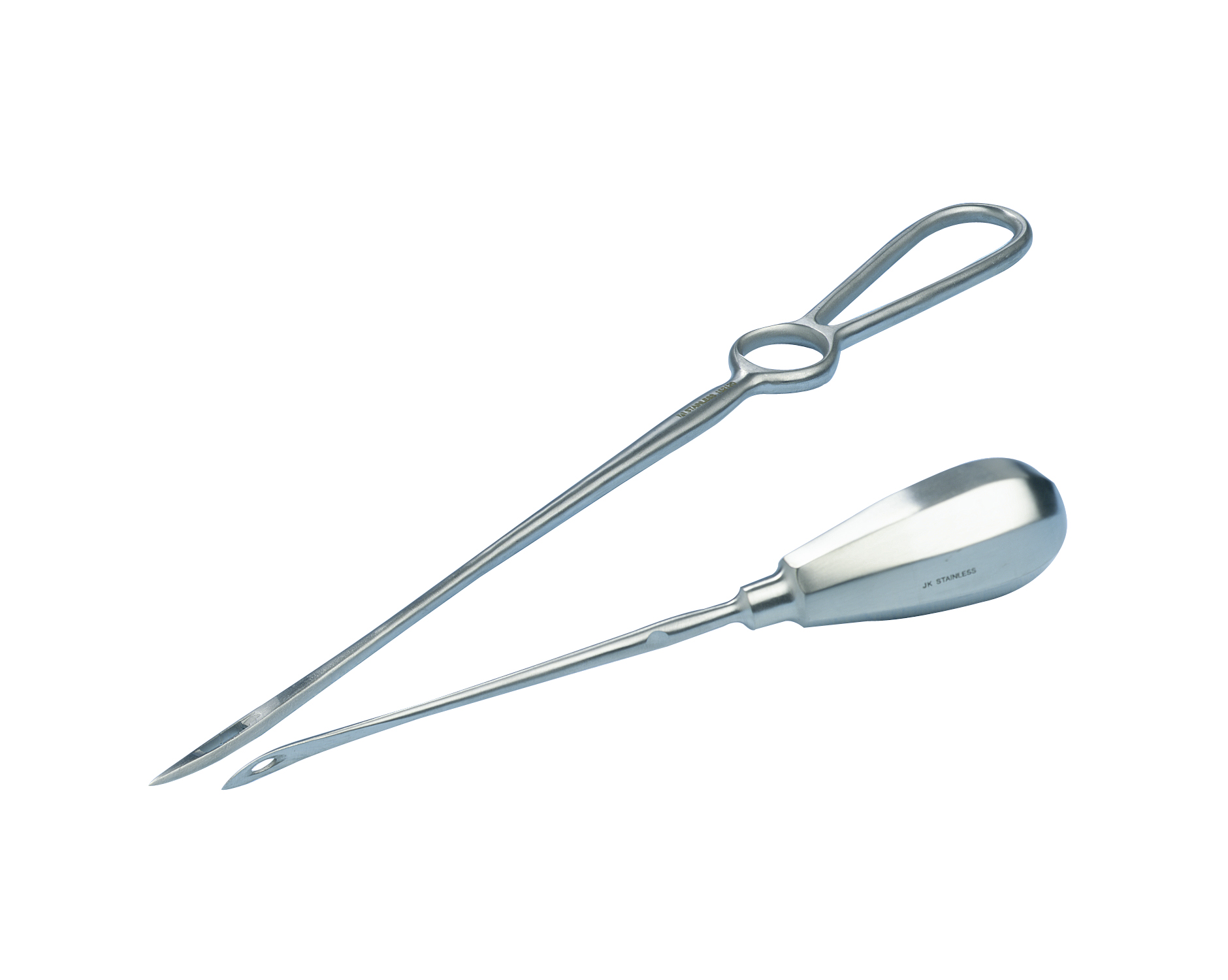 KRUUSE Bühner Suture Needle, stainless steel, 30 cm