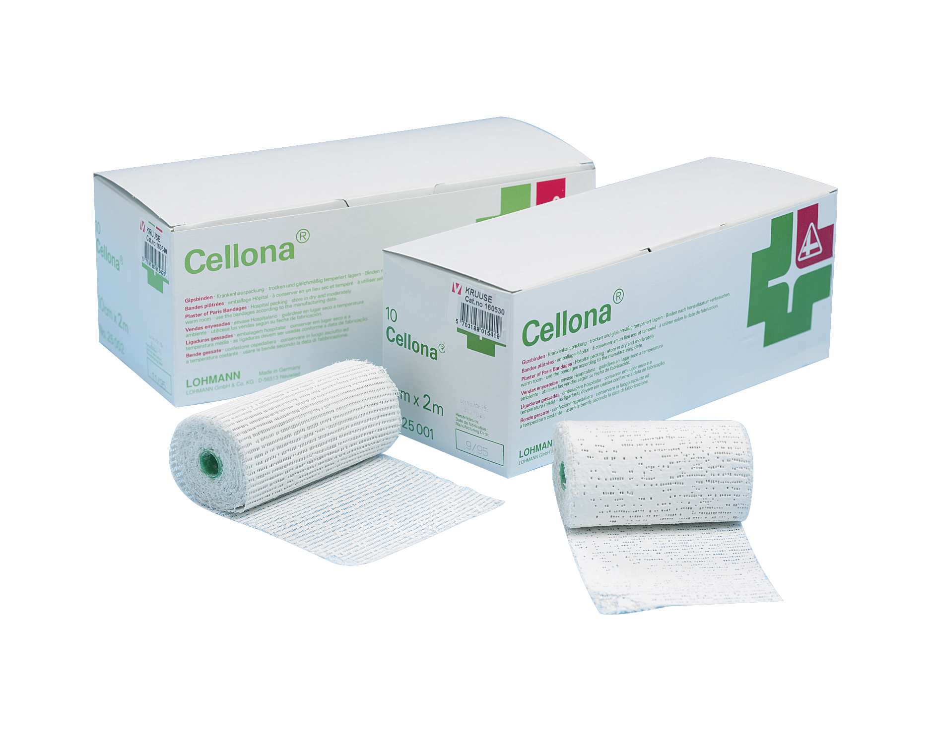 Plaster bandage 8 cm x 2 m Cellona 5/pk