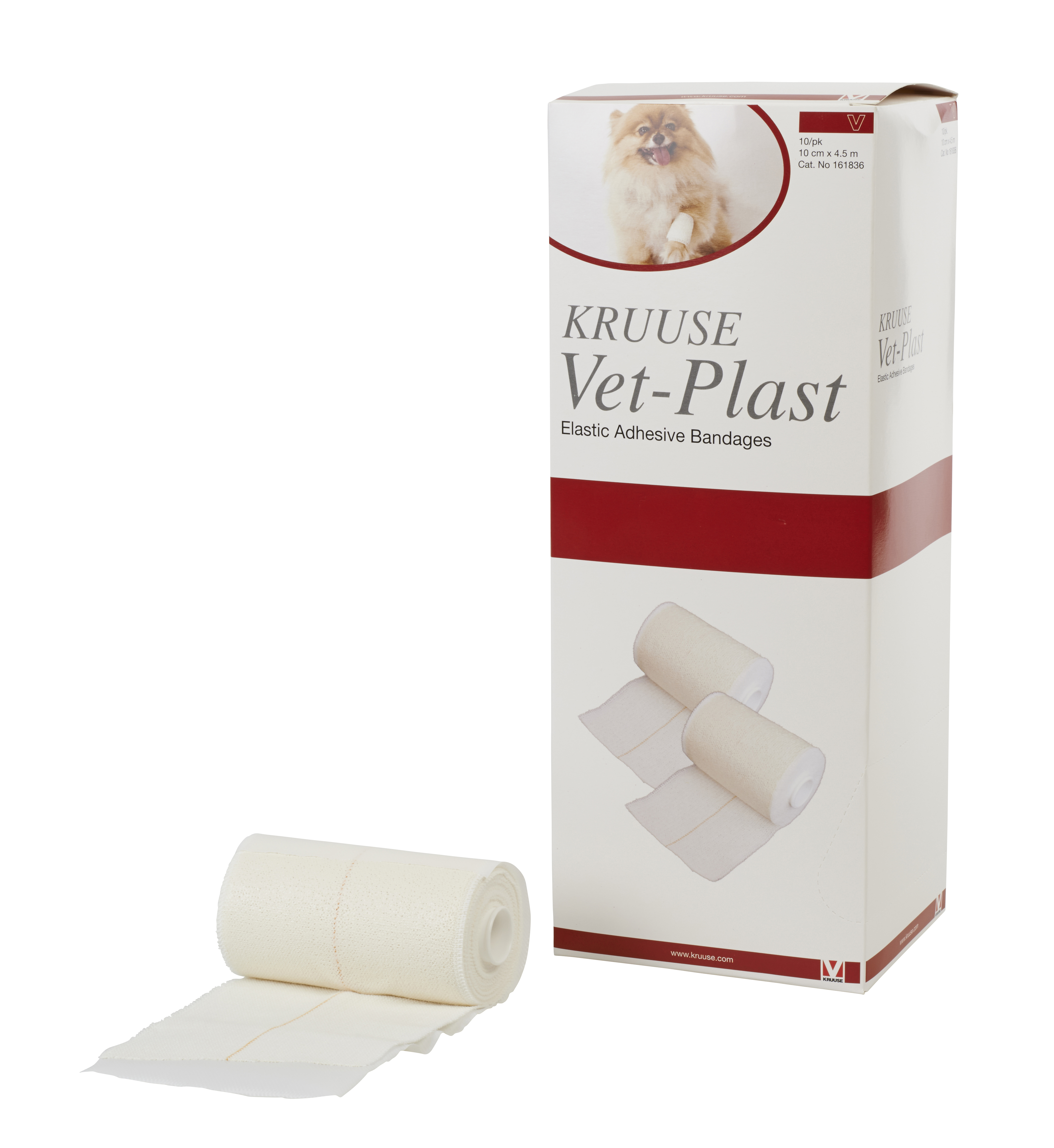 KRUUSE Vet-Plast, 10 cm x 4.5 m, 10/pk