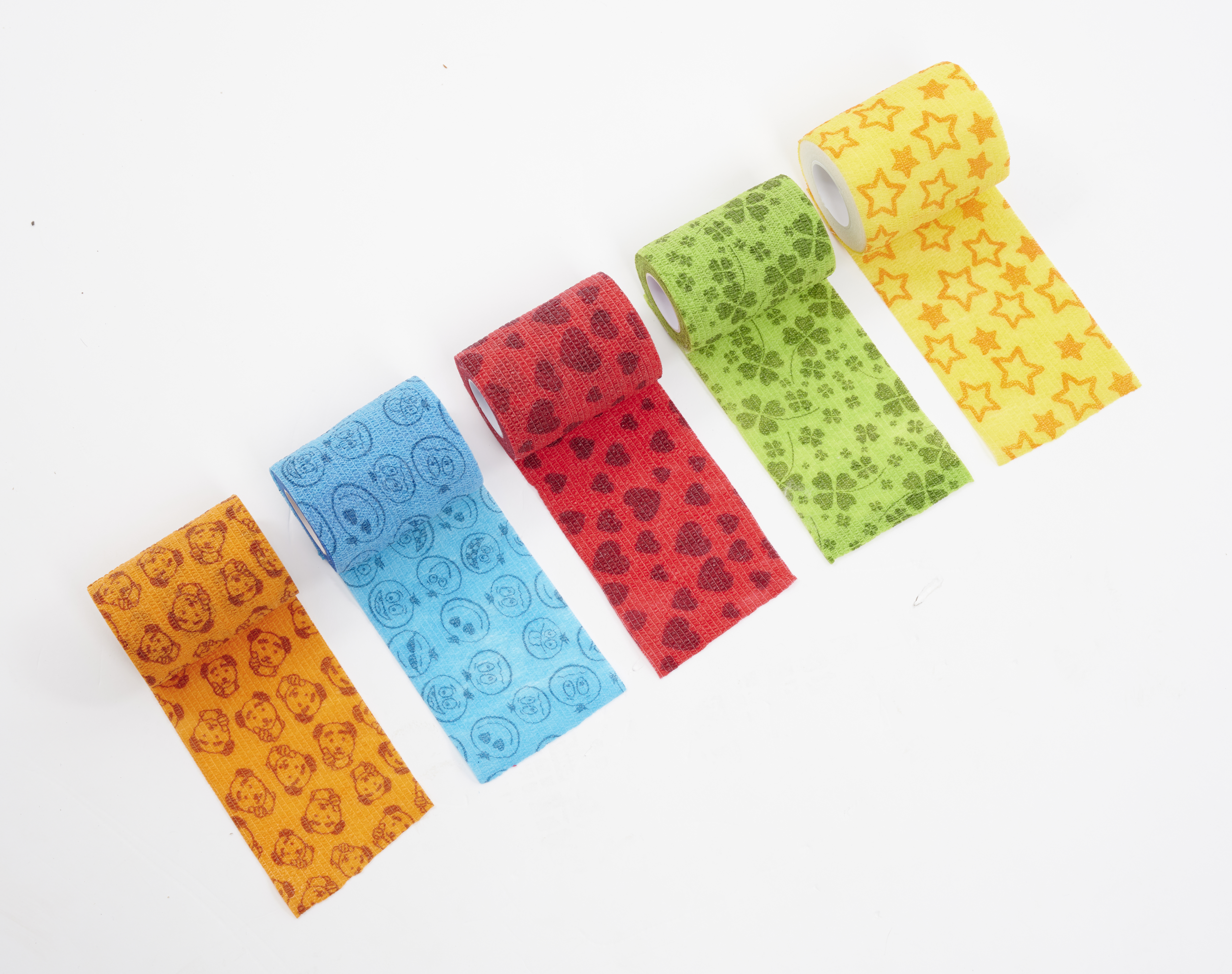 KRUUSE Fun-Flex Care, 5 cm x 4.5 m, 10/pk