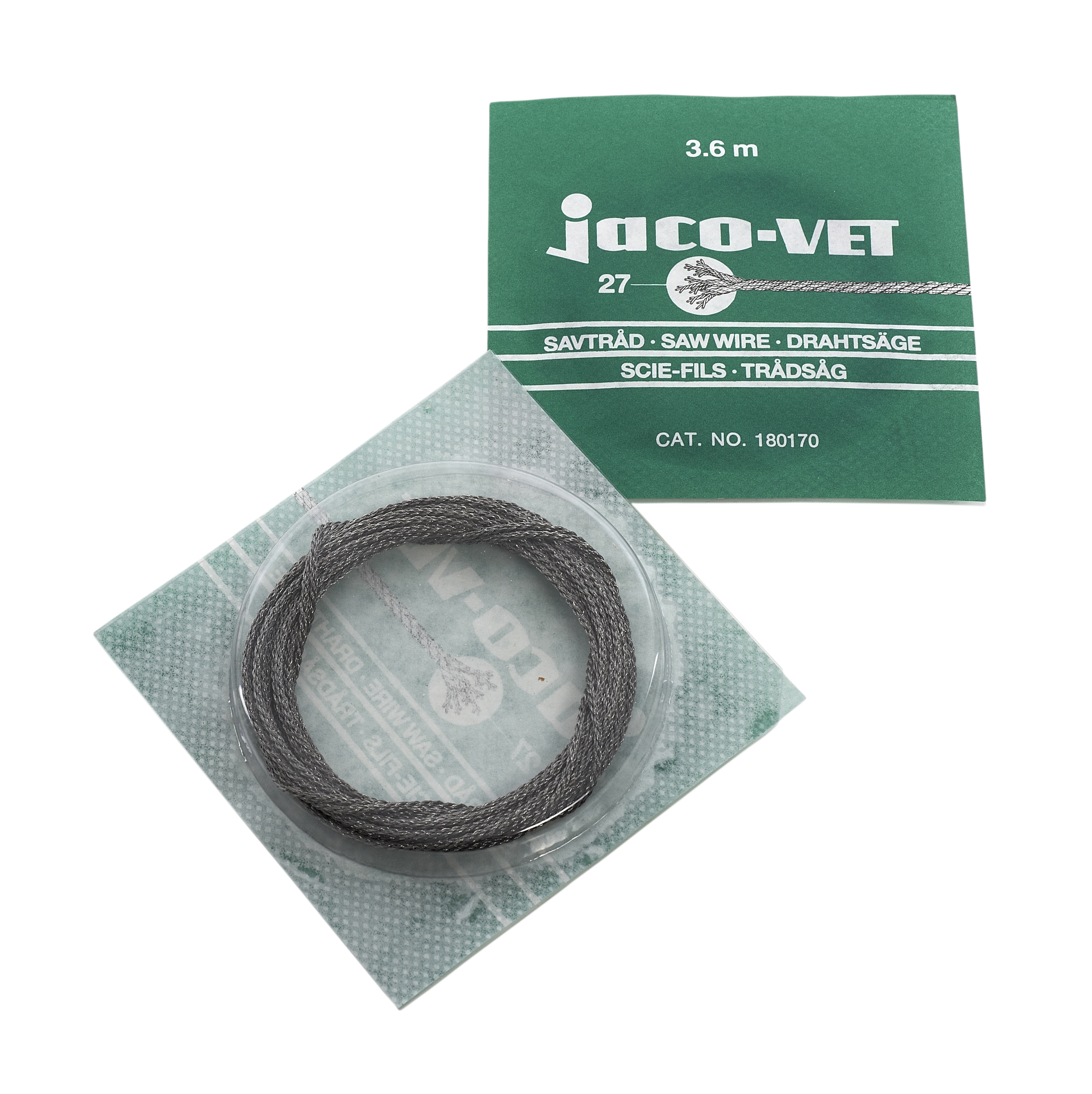 JACOVET Saw Wire, 3.6 m, Ø 1.4