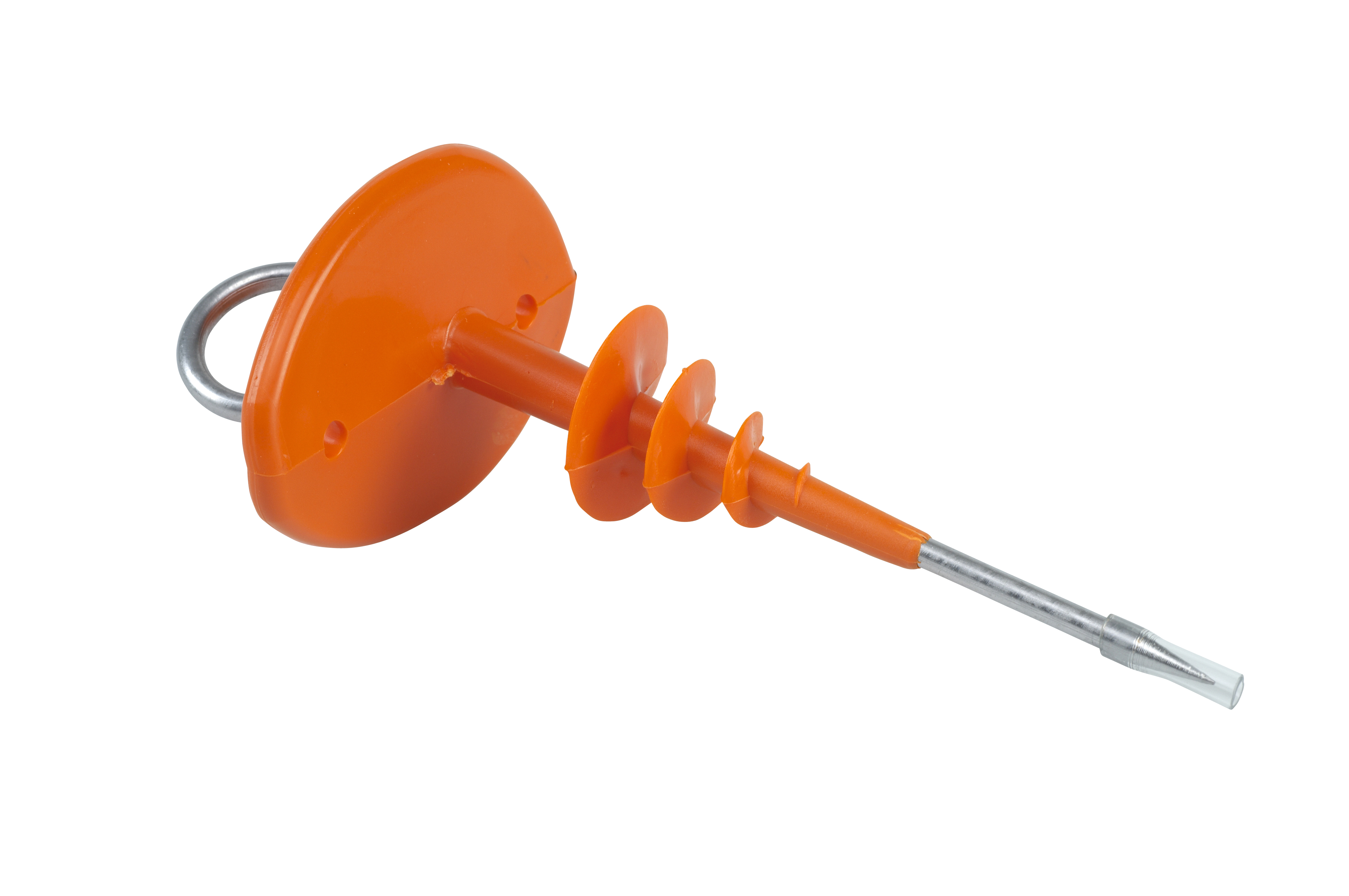 KRUUSE Buff Screw Trocar, metal stilletto