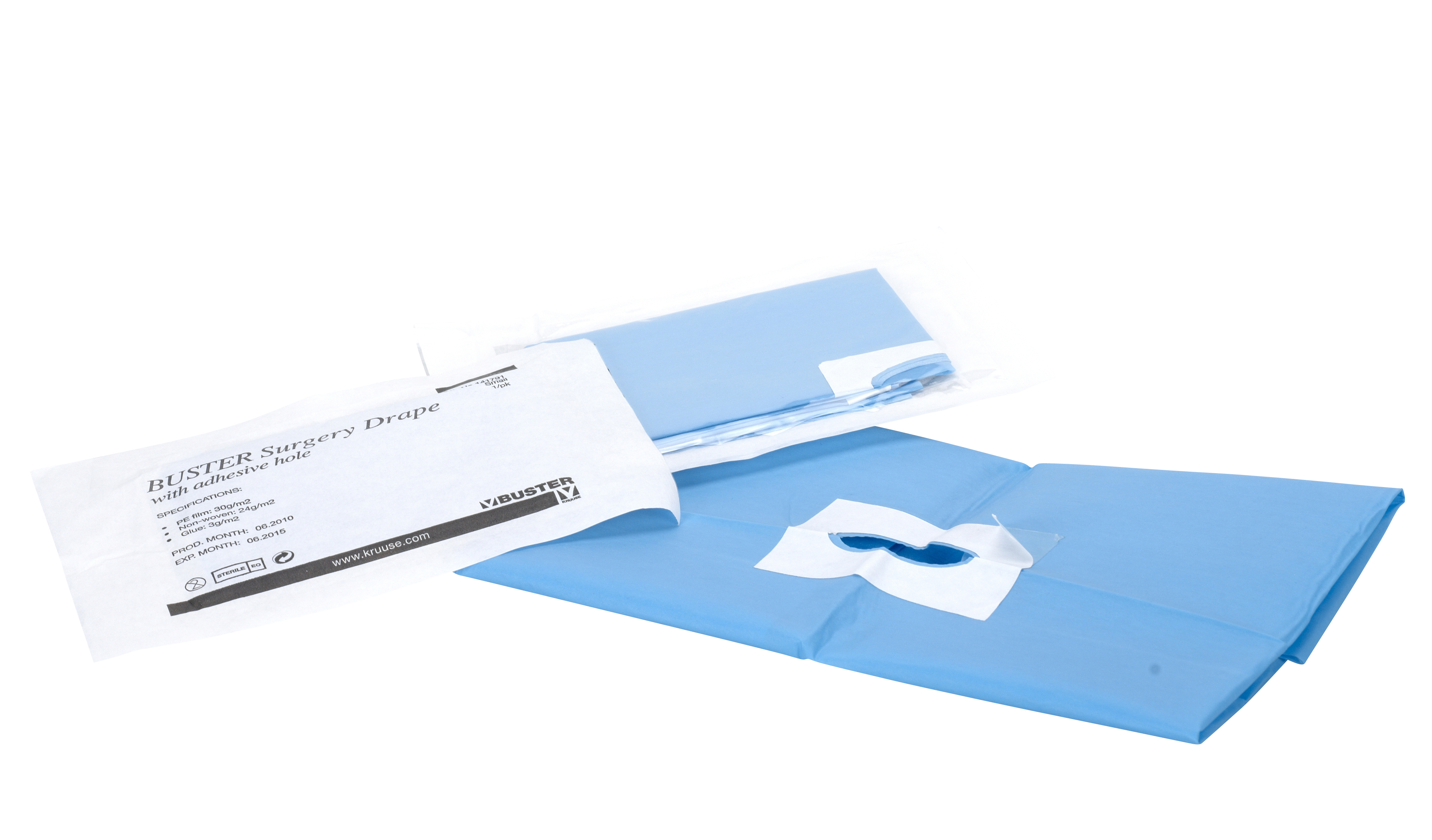 BUSTER Surgery Cover, with adhesive edge around hole, 25/pk