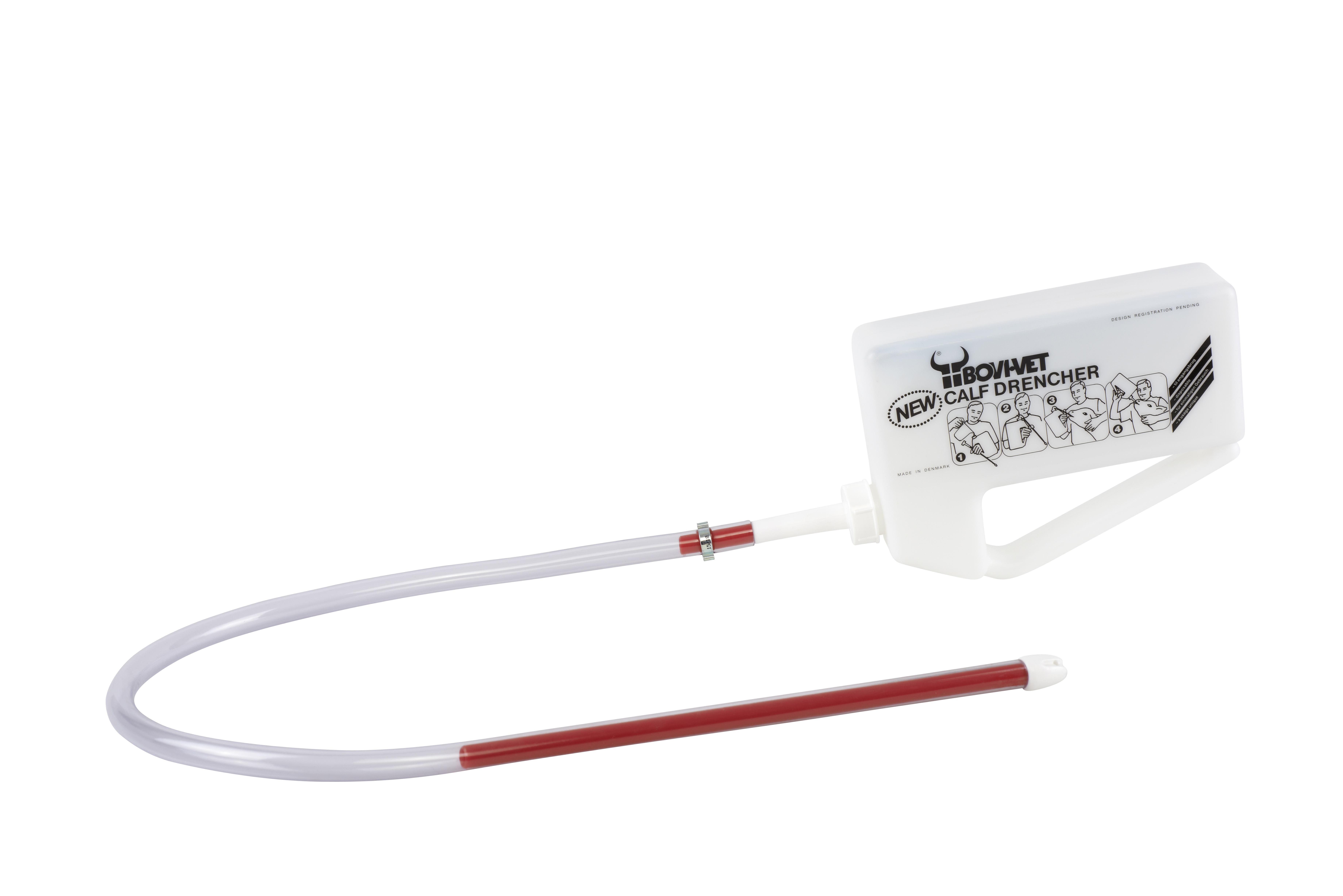 BOVIVET Calf Drencher, with flexible probe, 2 litre, 10/pk