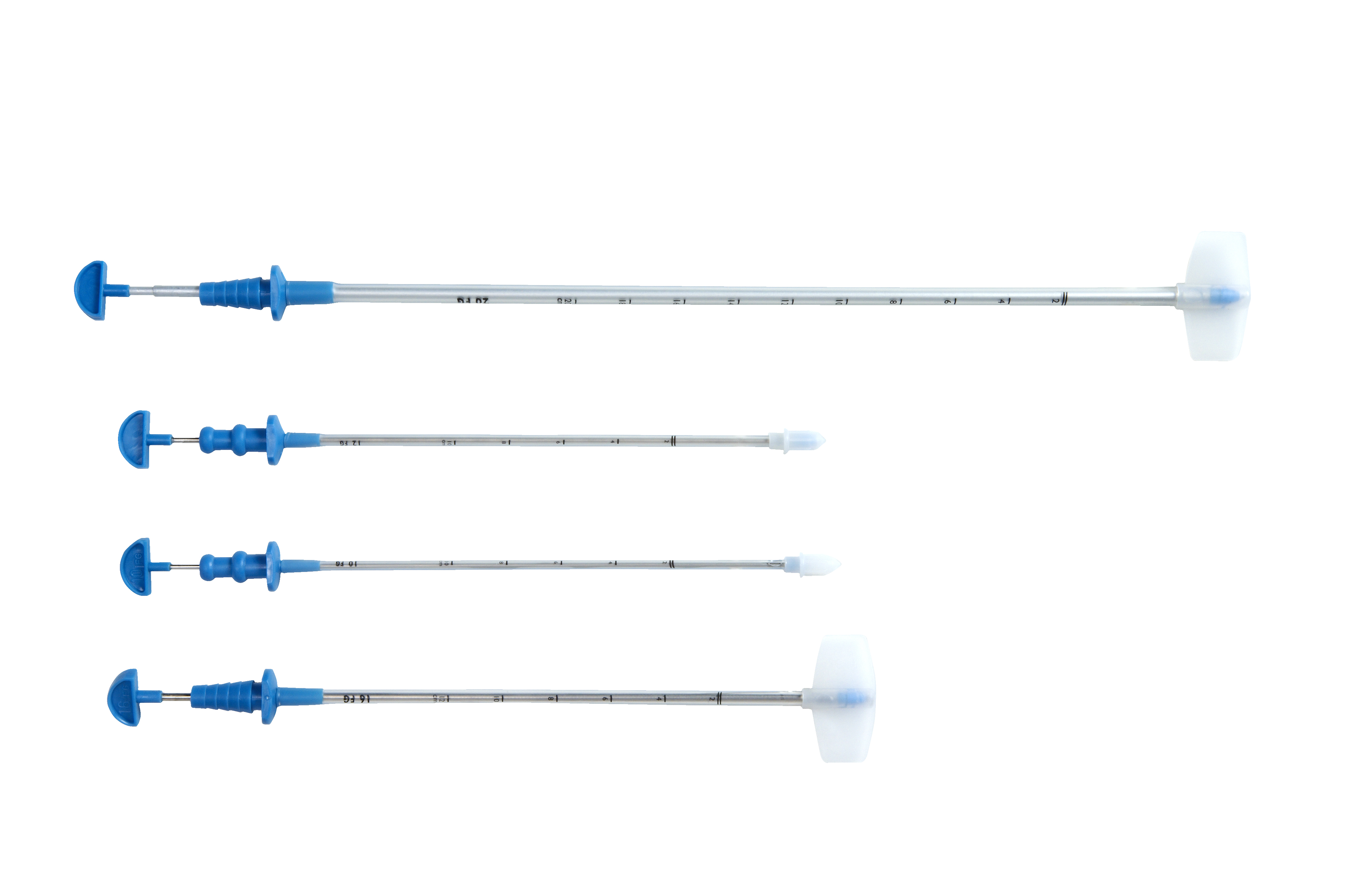 KRUUSE Thoracic Catheter with trocar, sterile,10 FG, 25 cm