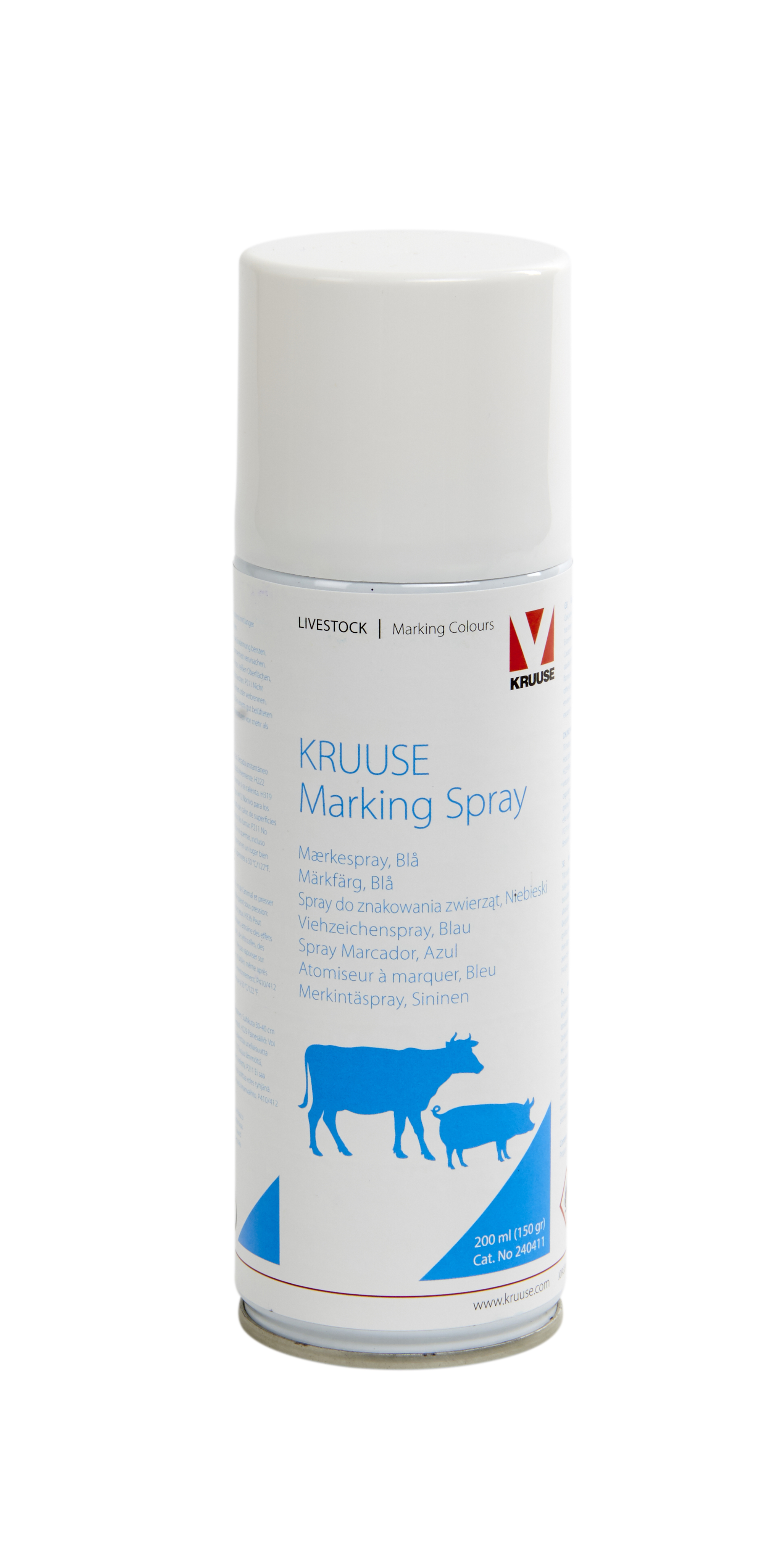 KRUUSE Marking Spray, blue, 200 ml, 12/pk
