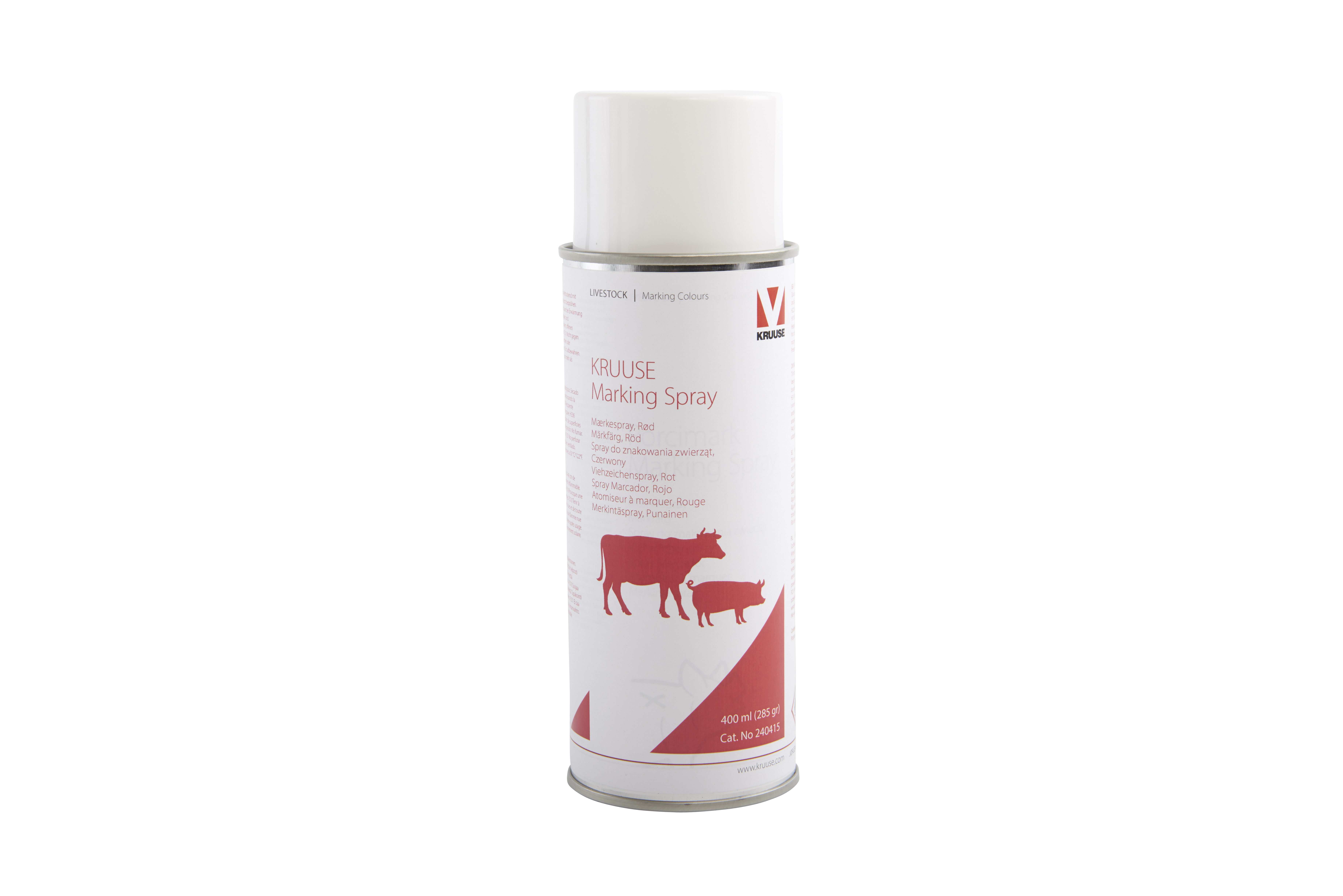 KRUUSE Marking Spray, red, 400 ml, 12/pk
