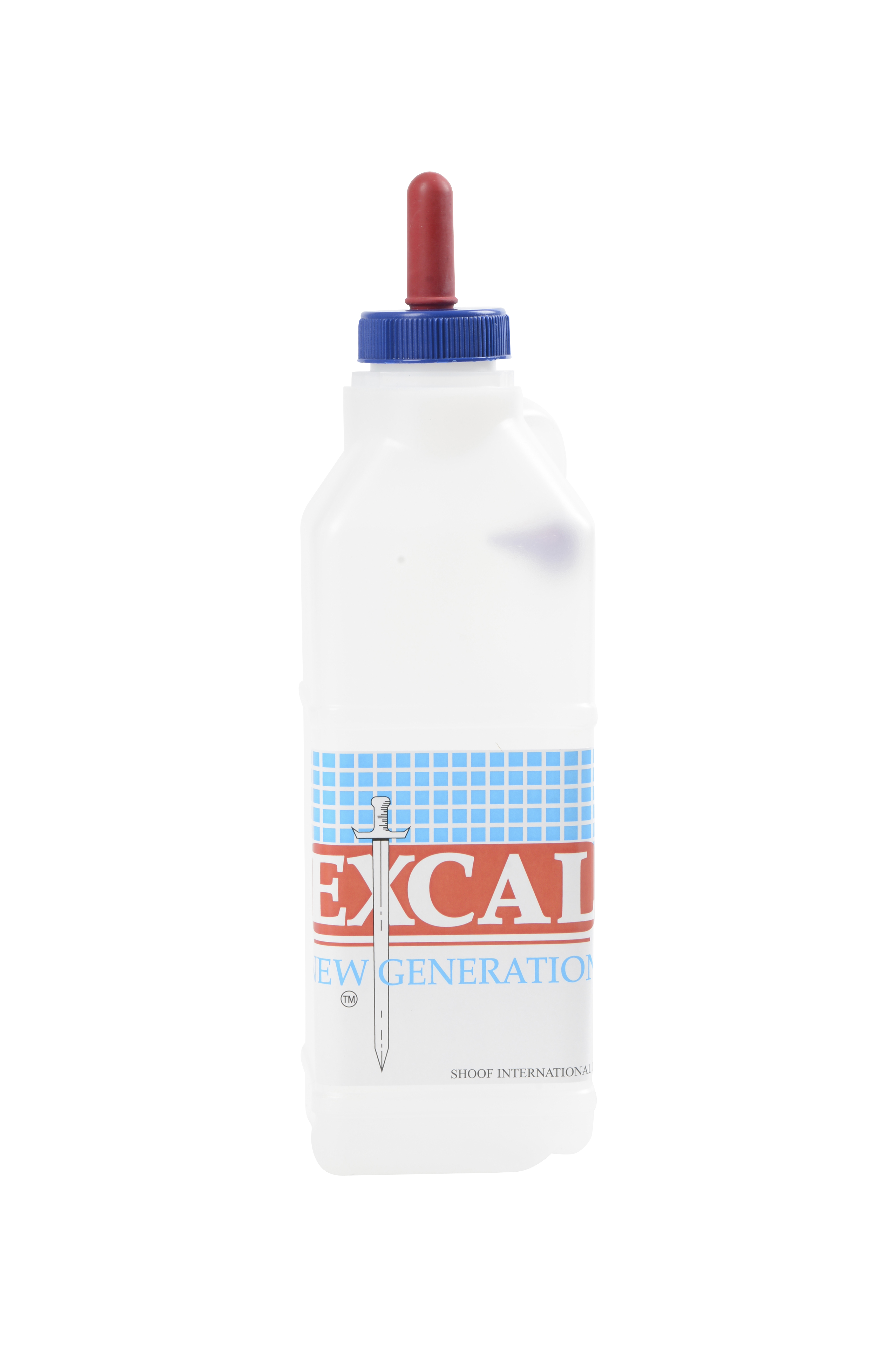 Nursing bottle f/lamb with teat and valve