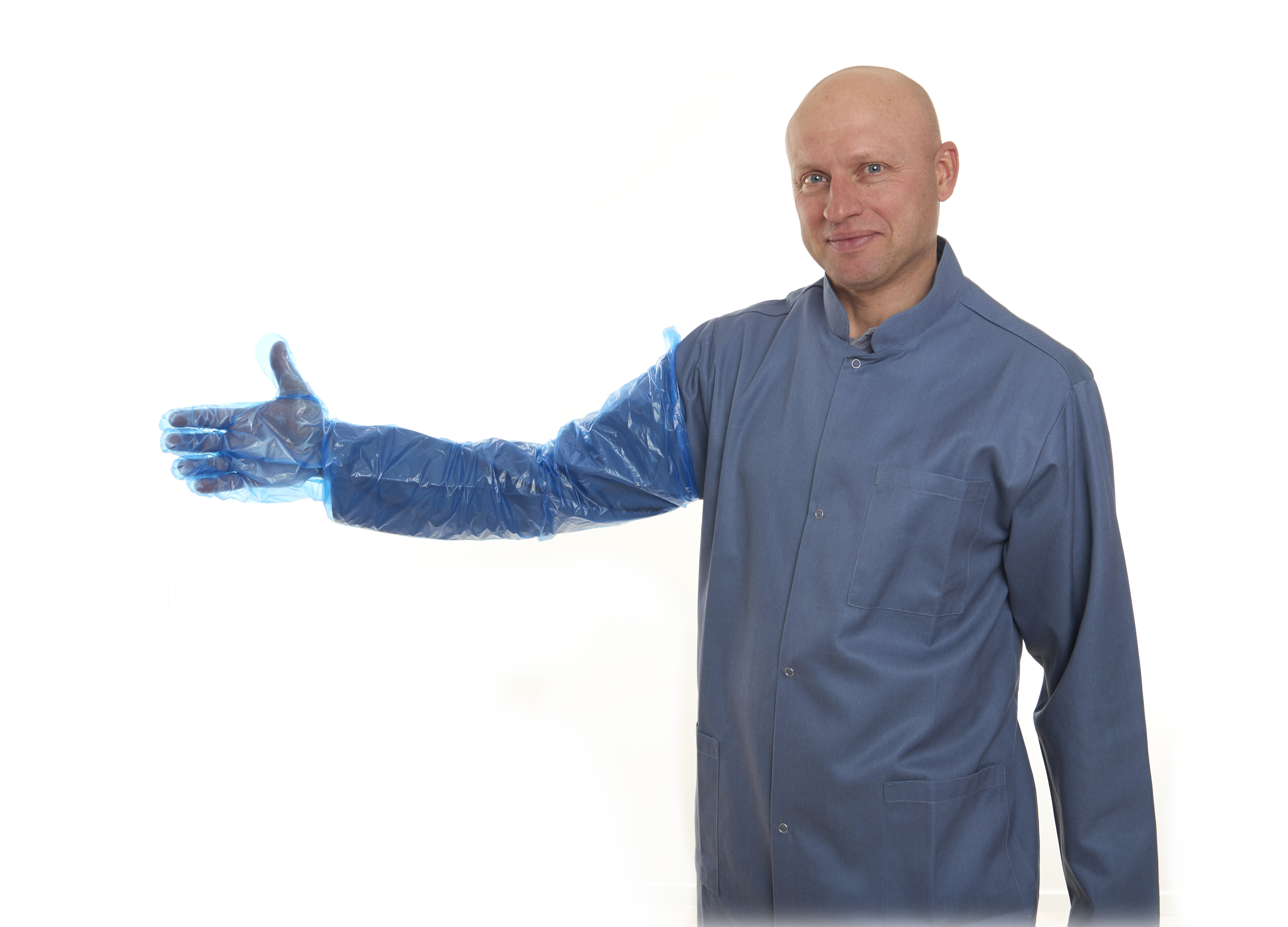 KRUTEX AGRO disposable examination gloves, L, 100/pk