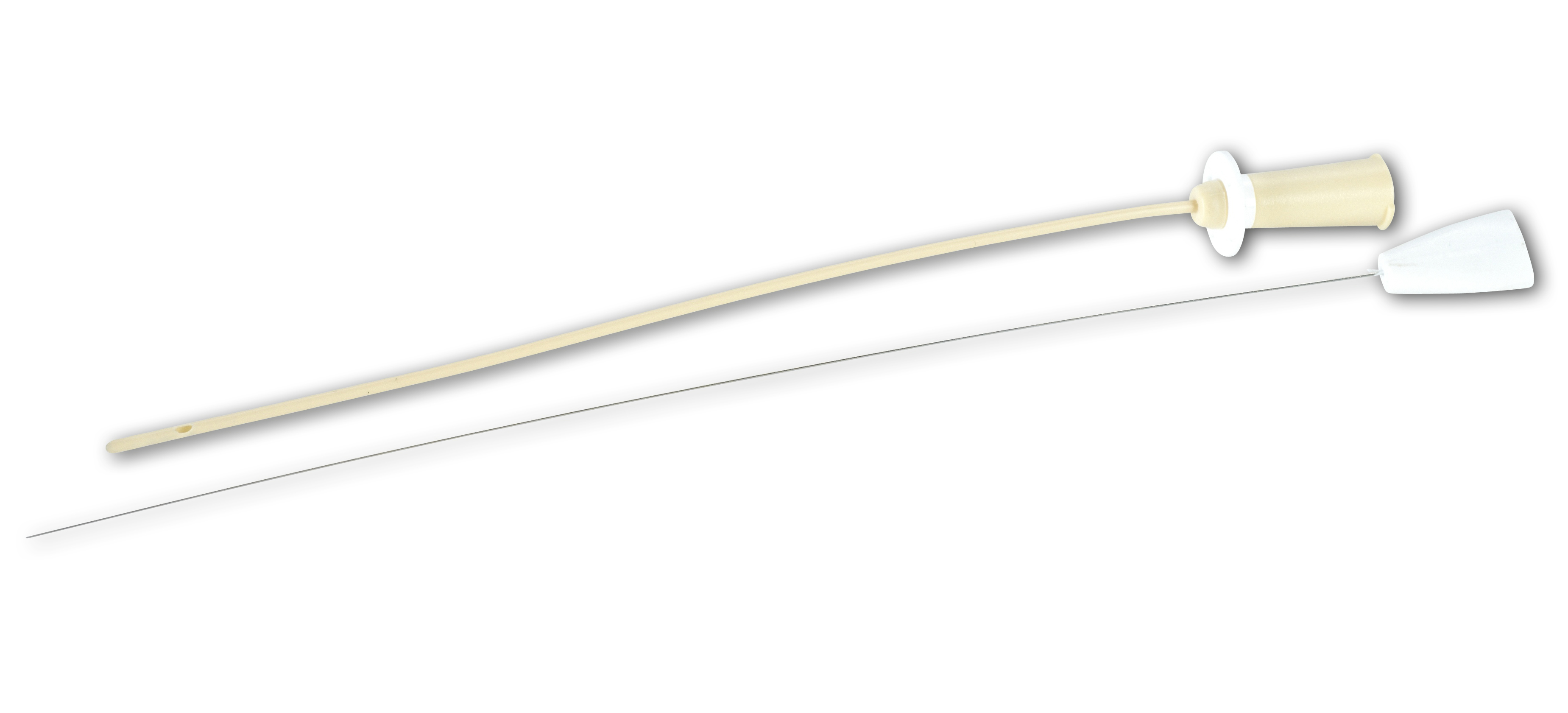 BUSTER Cat Catheter Barium, 3 Fr x 5.1”, 1.0 x 130 mm, with stylet, 12/pk
