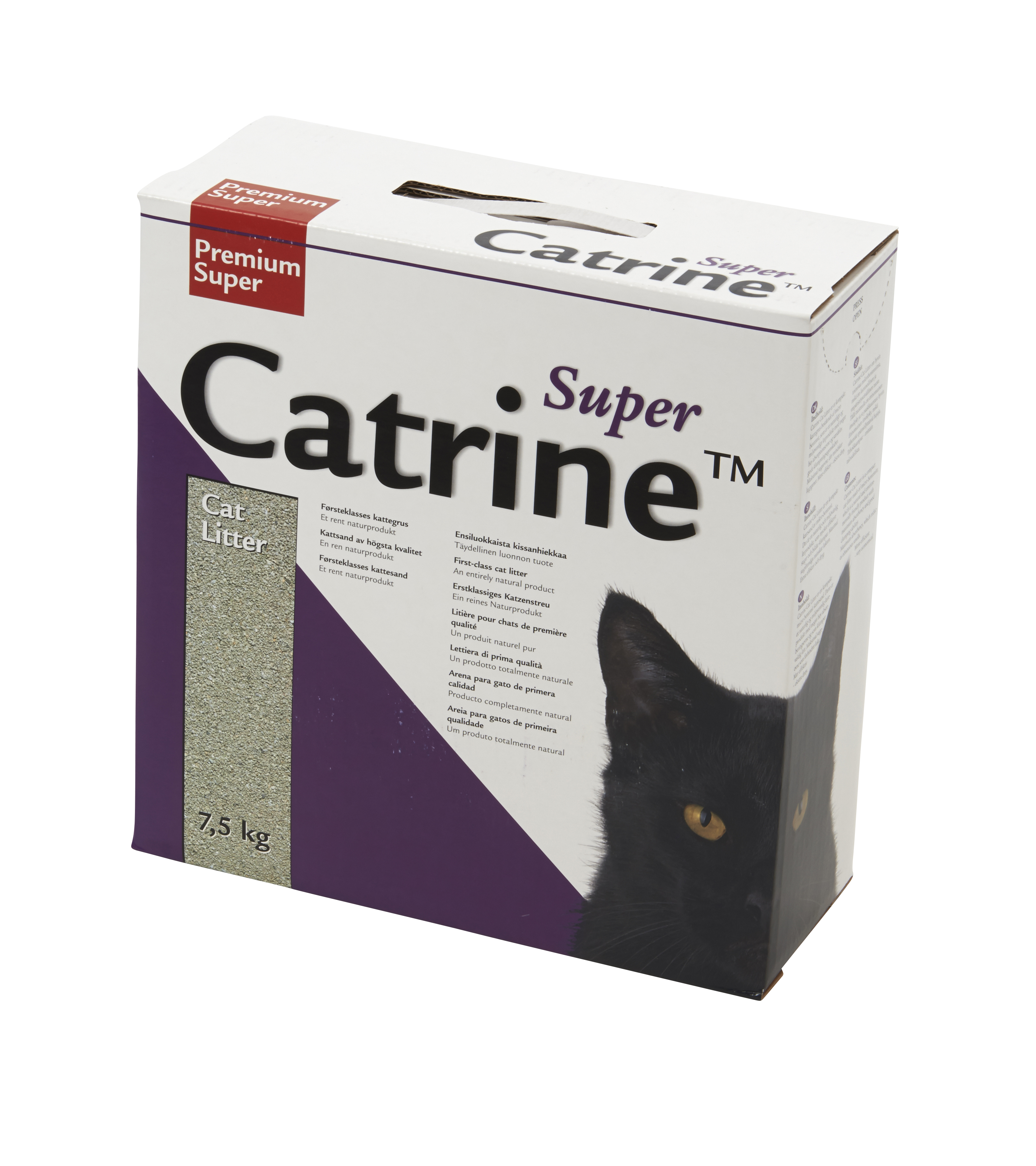 Catrine Premium Super cat litter 7.5 kg