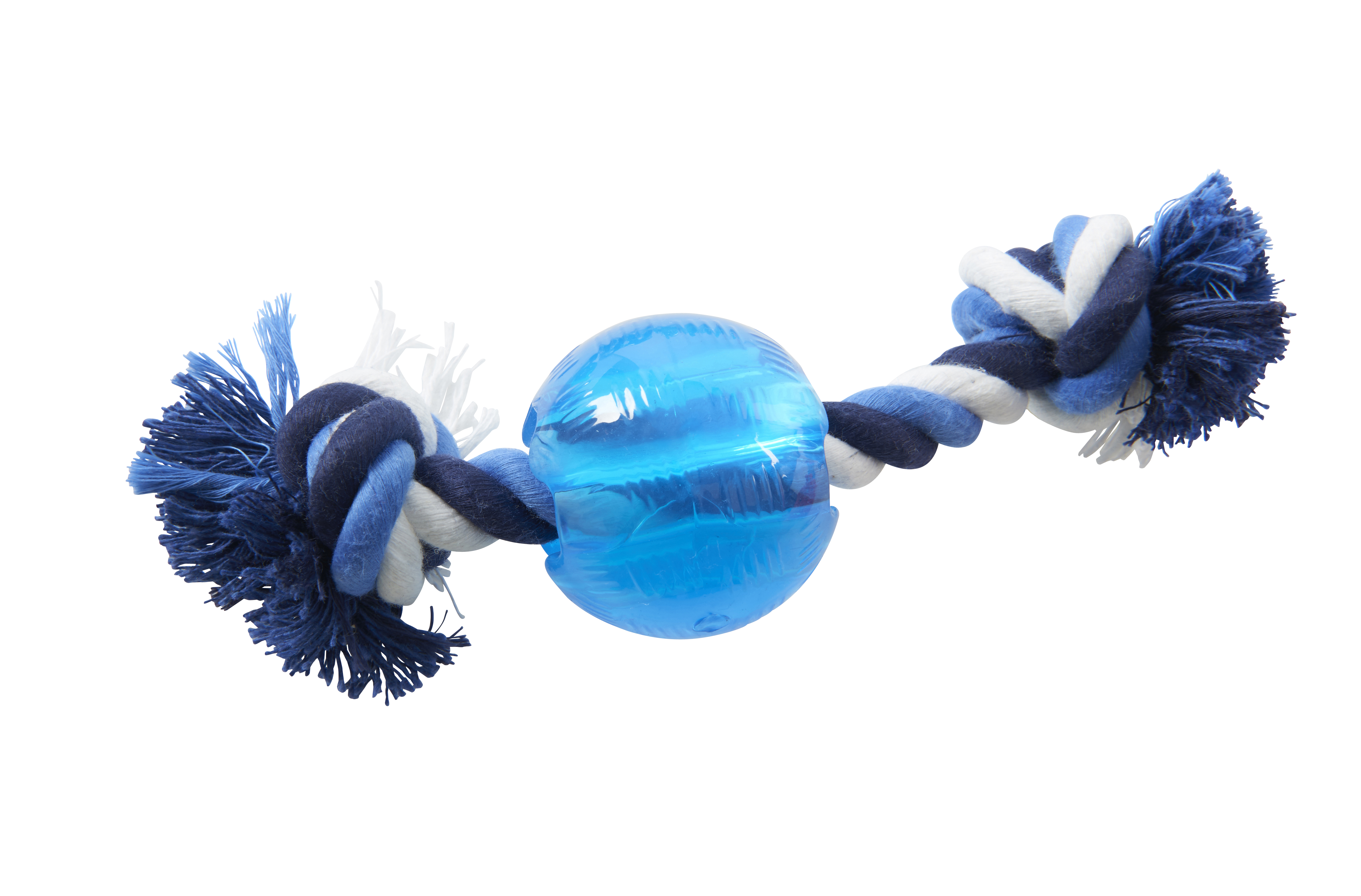 BUSTER Strong Ball w/rope, Ice Blue, XS