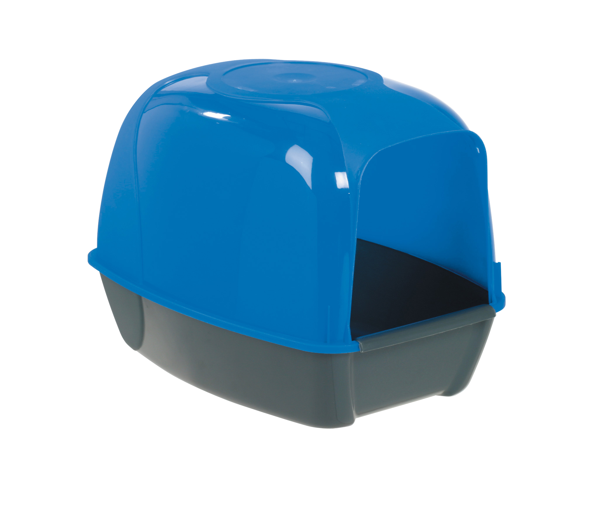 Krono covered cat toilet, assorted colours, 52x39x39 cm