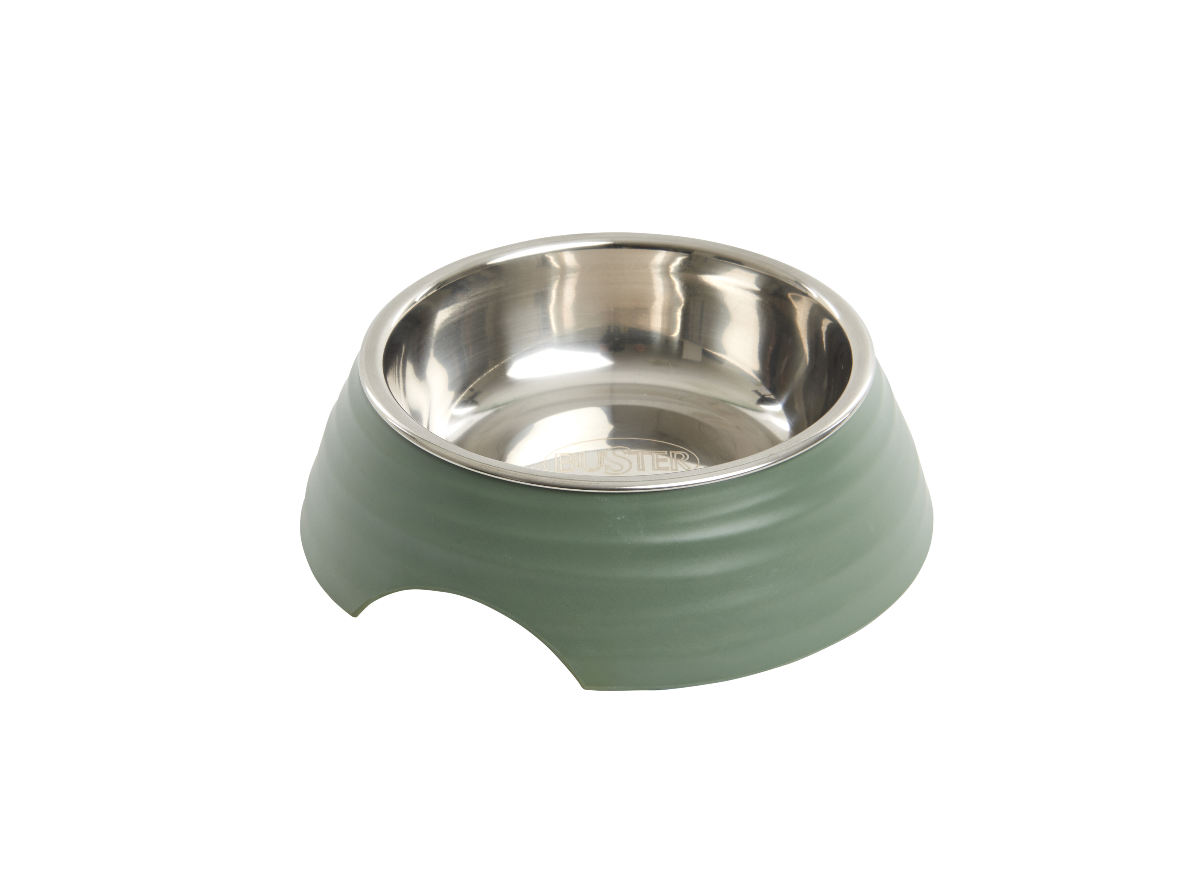 BUSTER Frosted Ripple Bowl, Dusty Green, S