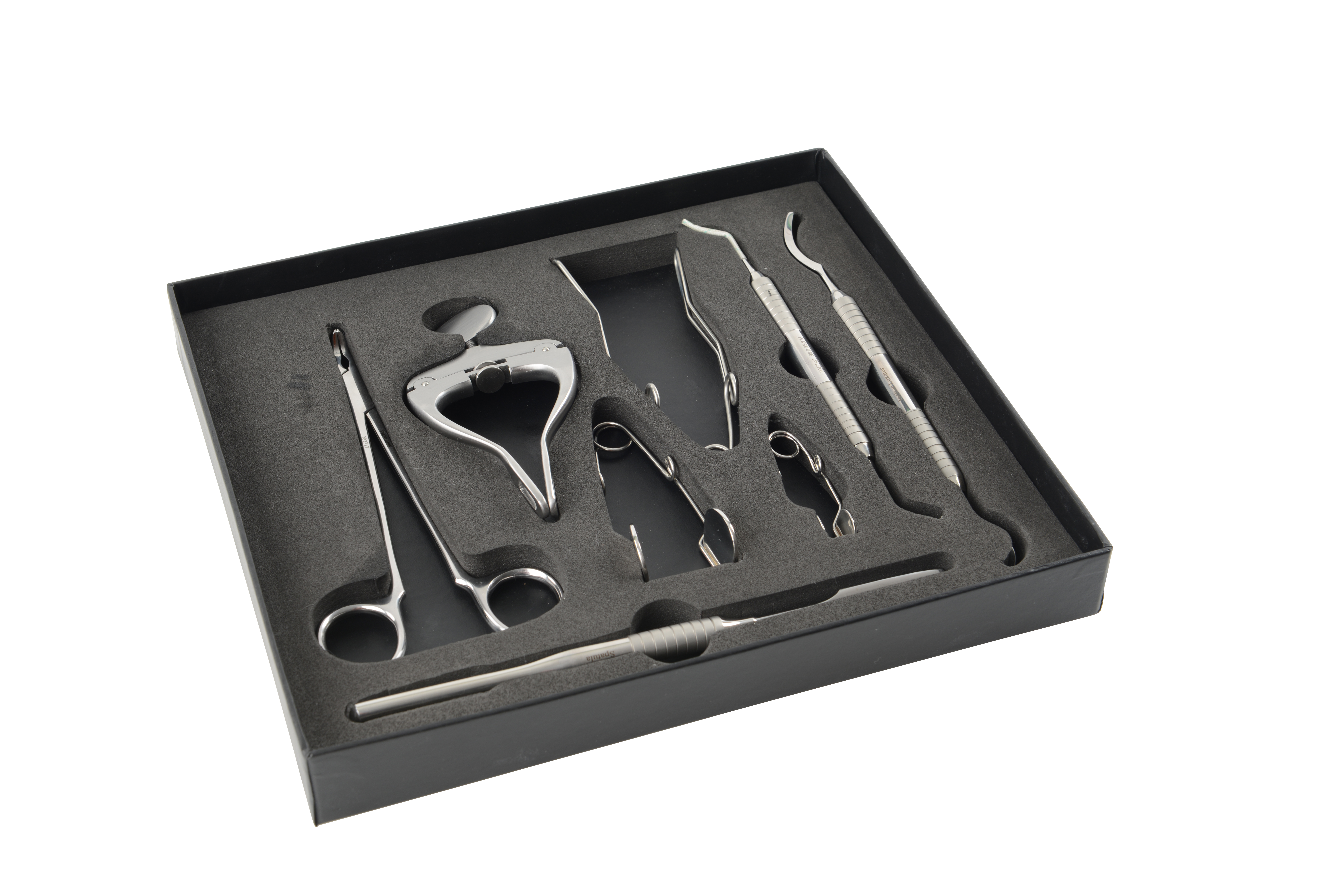 KRUUSE rabbit and rodent set, 8 pieces
