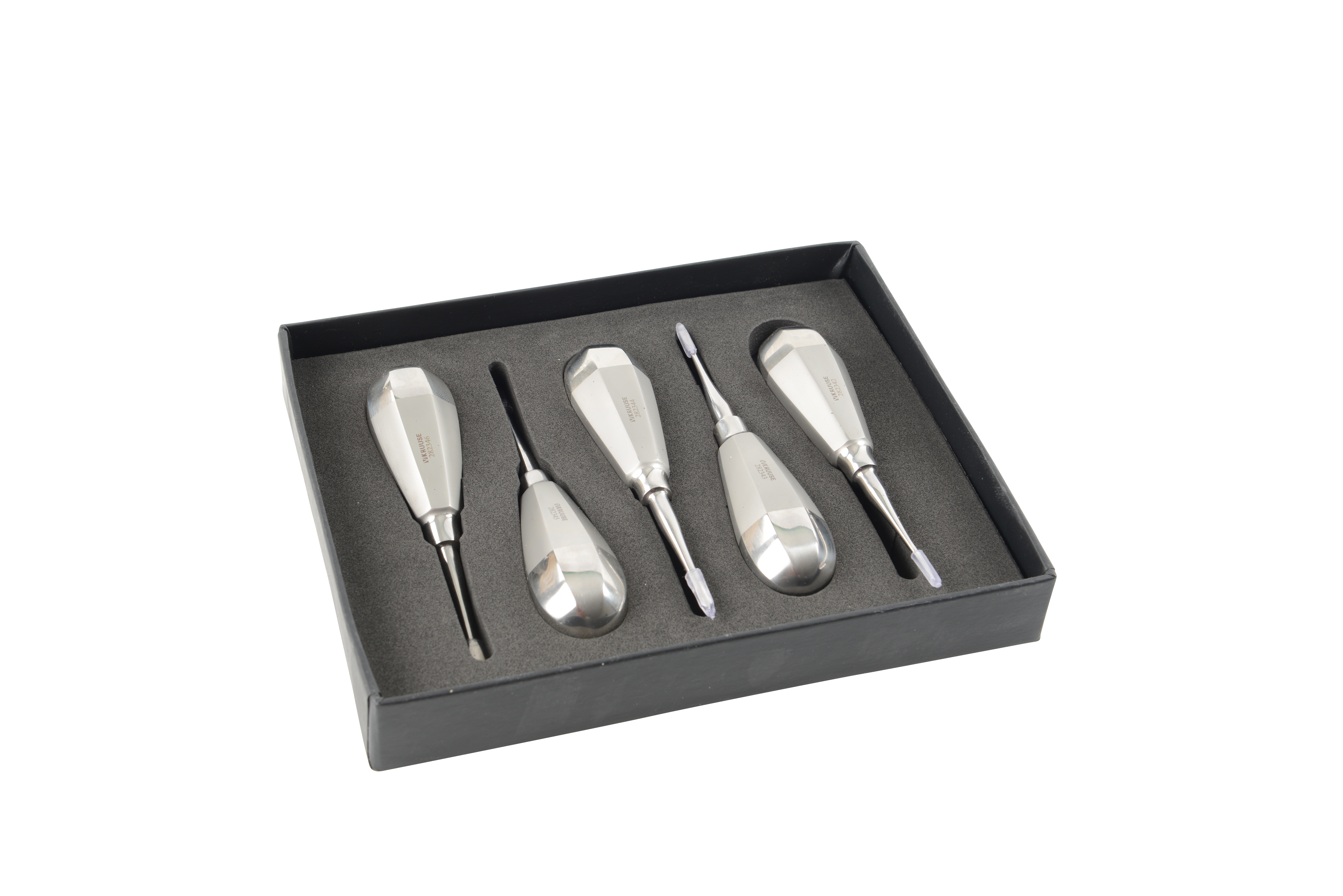 KRUUSE Luxator Set, 1-5 mm, stubby handle