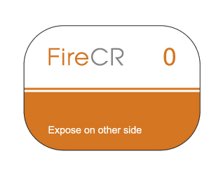 FireCR Dental, Size 0 Imaging Plate Kit, 4 x IP