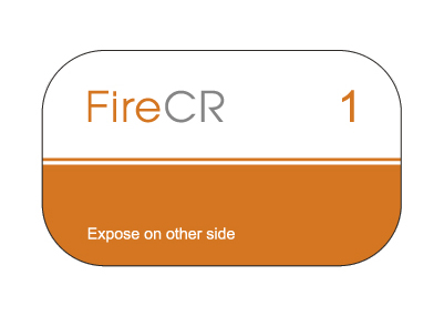 FireCR Dental, Size 1 Imaging Plate Kit, 4 x IP