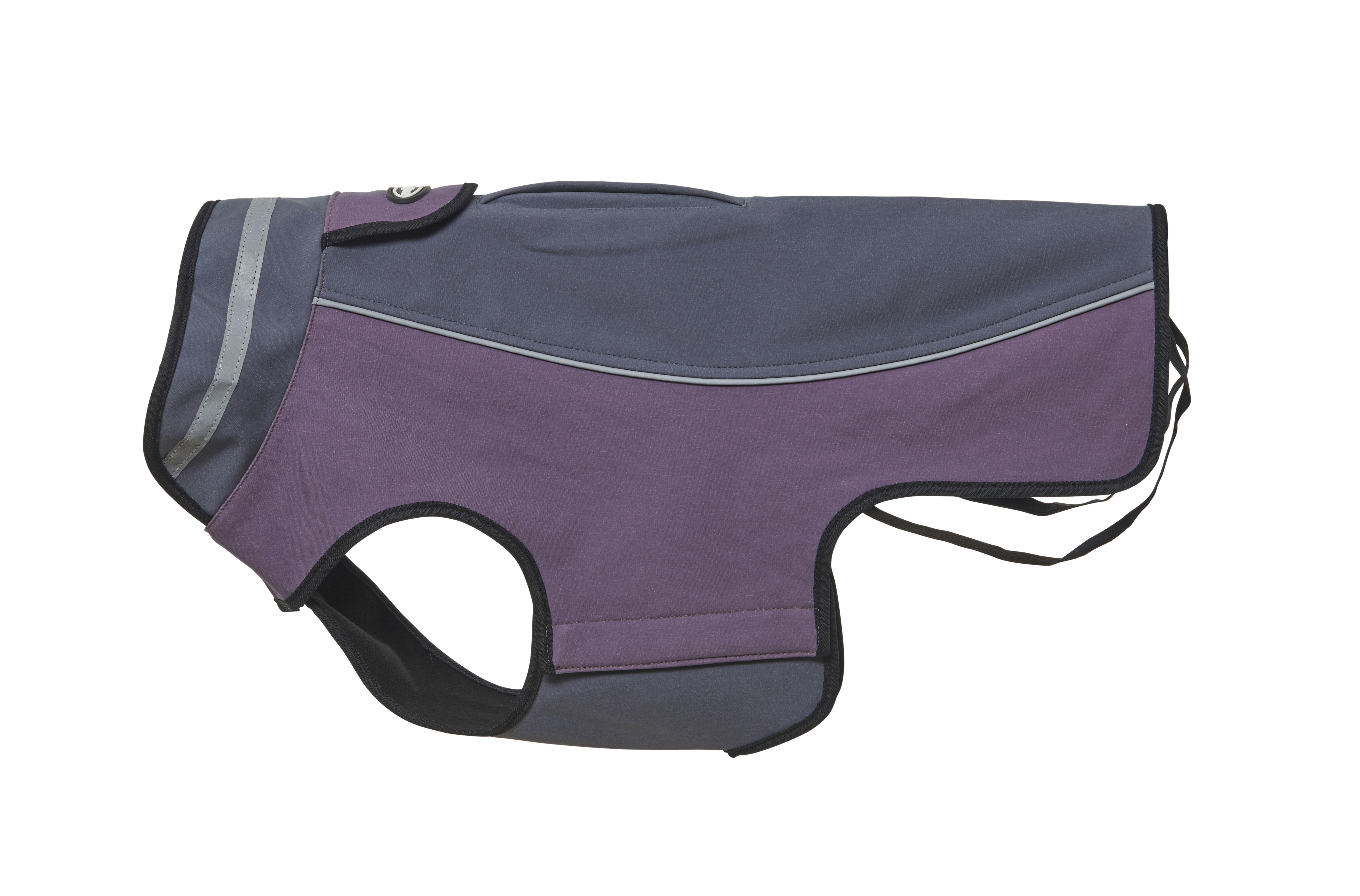 BUSTER Softshell steel grey/black plum, M/L