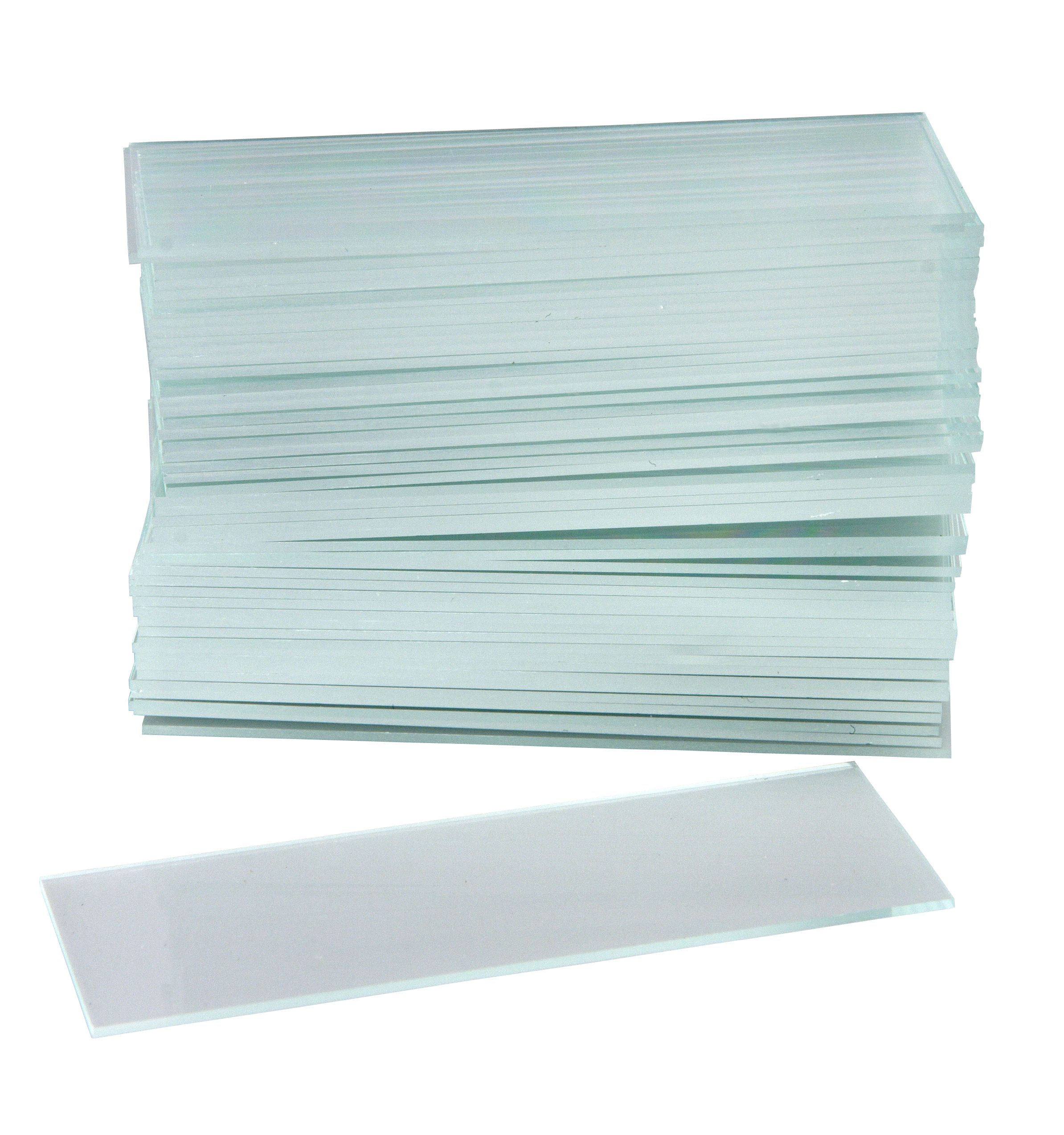 Examination microscope slides polished 50/pk