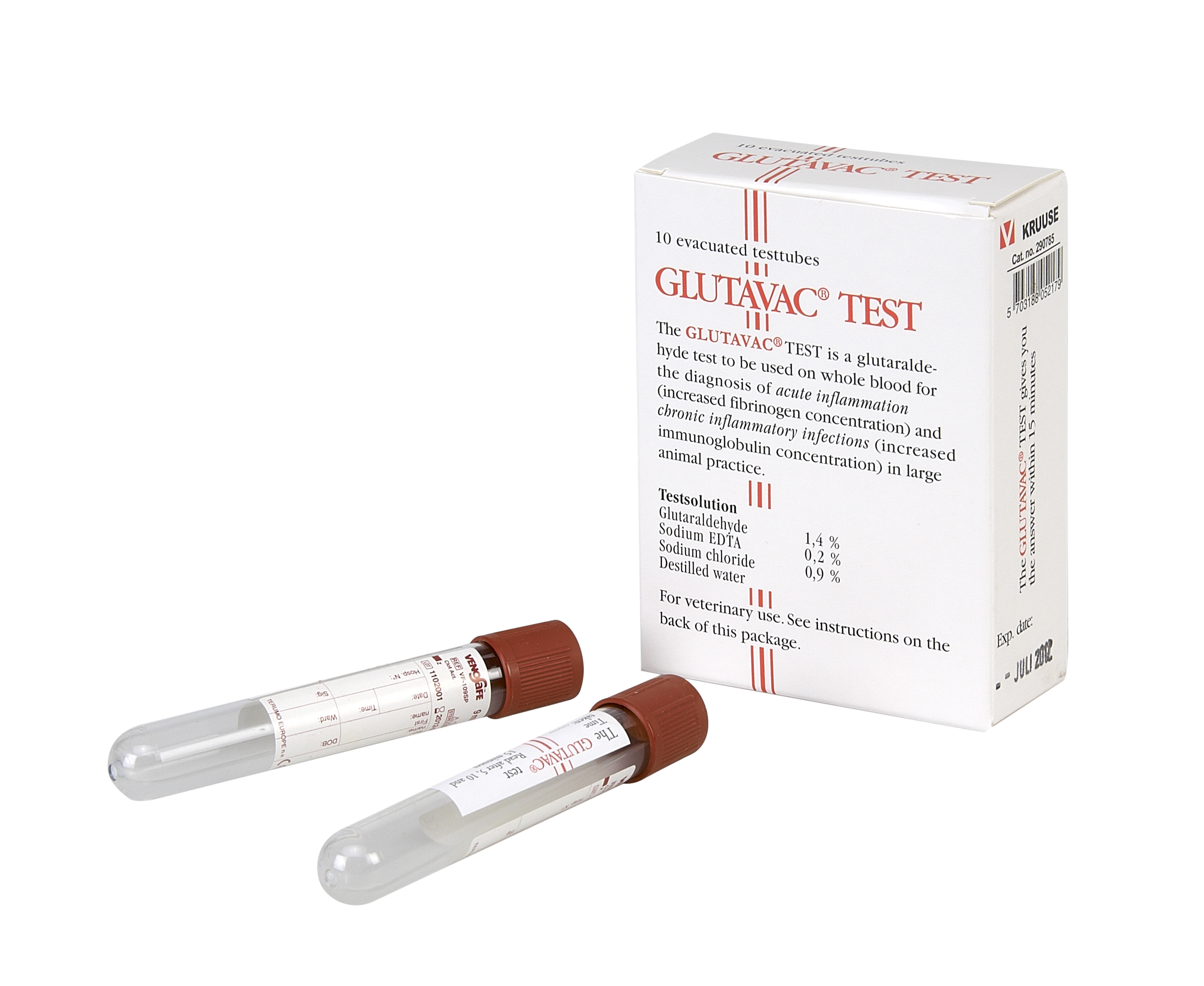 KRUUSE Glutavac Test 10/pk