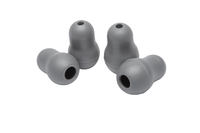 Littmann Stethoscope Spare Parts Kit, Snap Tight Soft-Sealing Eartips, Grey, Large and Small, 40002