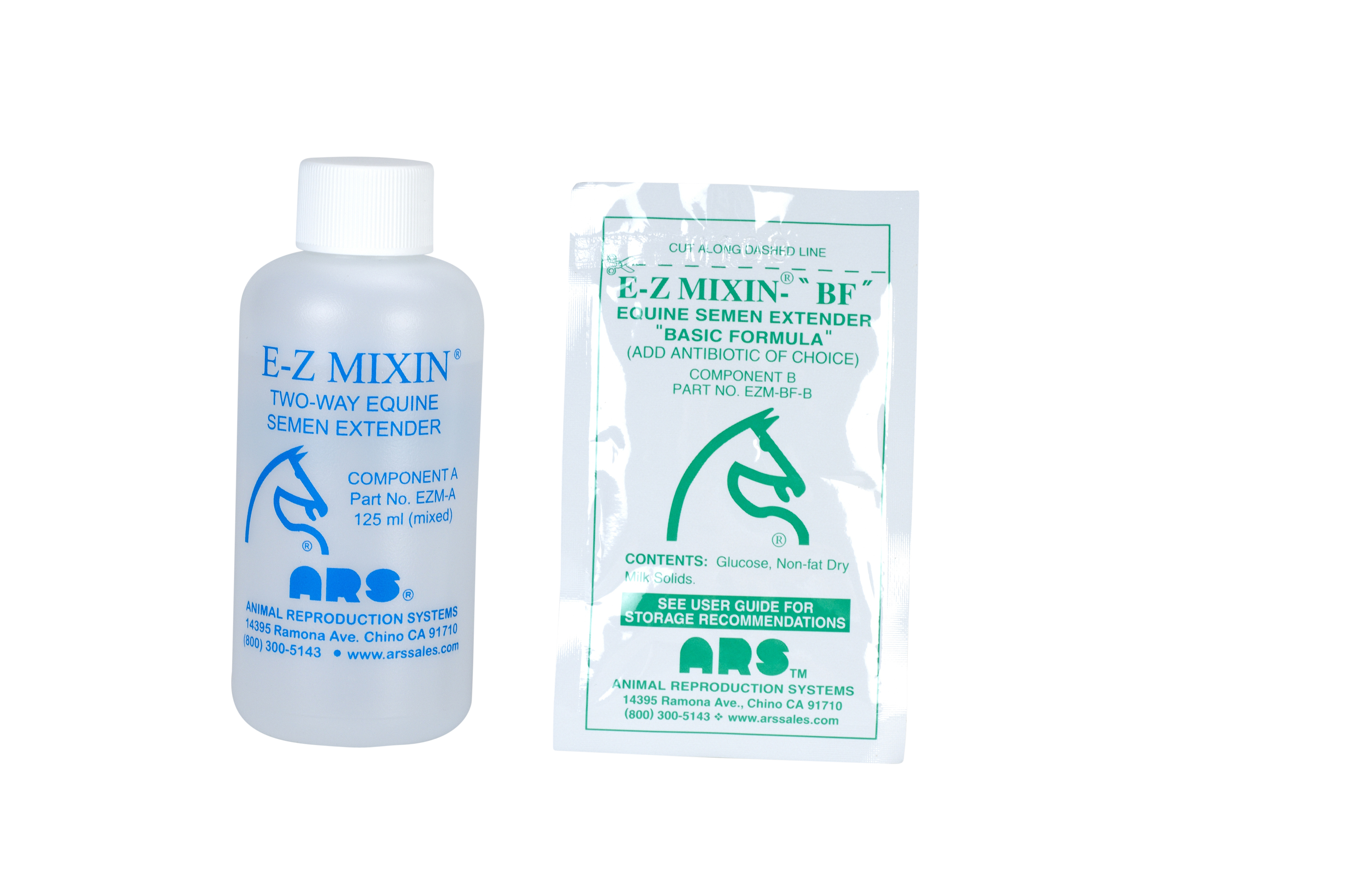 E-Z Mixin BF (Colorado) semen extender without antibiotics, 125 ml