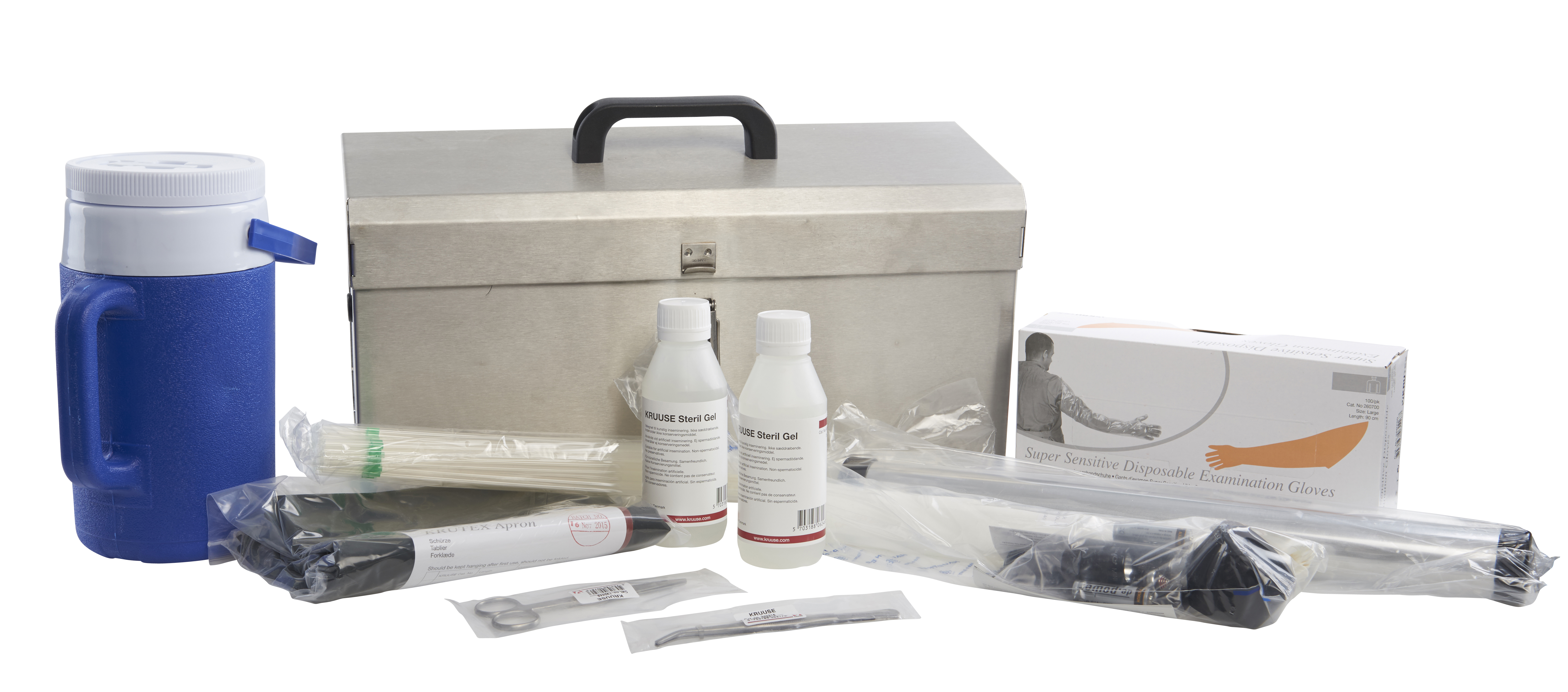 KRUUSE Artificial insemination kit for cattle